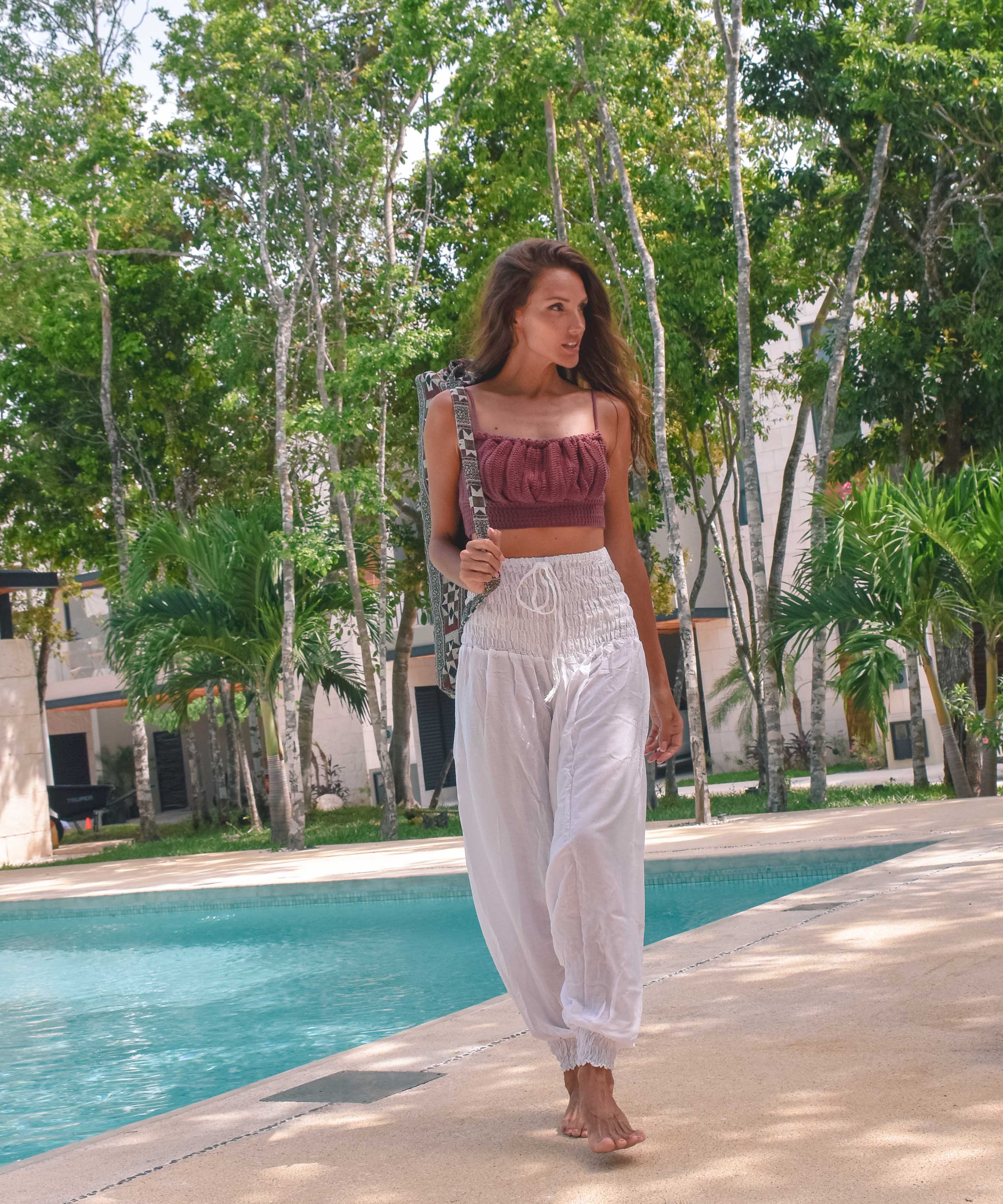 AZULIK YOGA PANTS Elepanta Aladdin Pants - Buy Today Elephant Pants Jewelry And Bohemian Clothes Handmade In Thailand Help To Save The Elephants FairTrade And Vegan