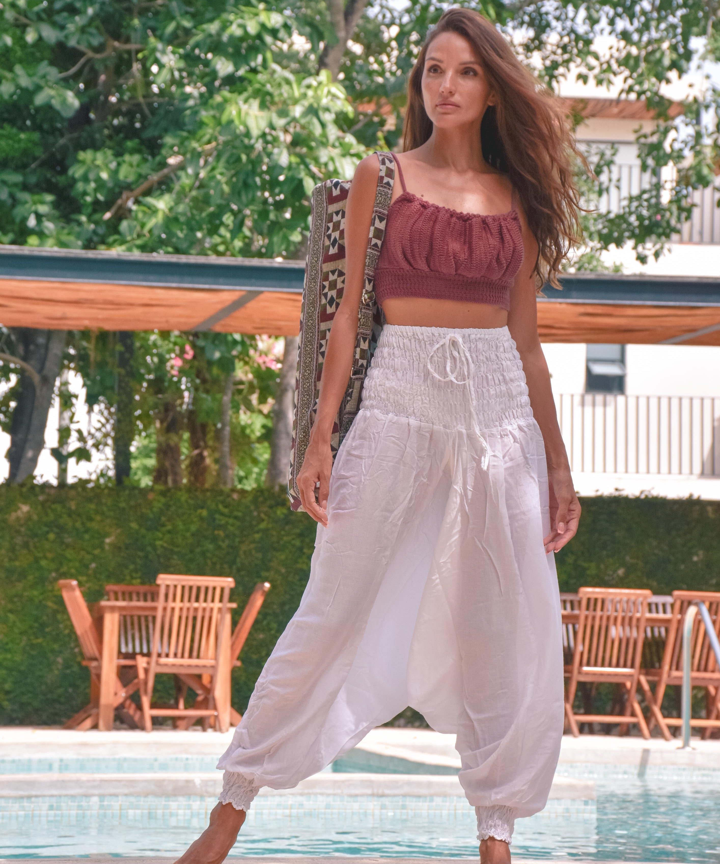 AZULIK YOGA PANTS Elepanta Aladdin Pants - Buy Today Elephant Pants Jewelry And Bohemian Clothes Handmade In Thailand Help To Save The Elephants FairTrade And Vegan