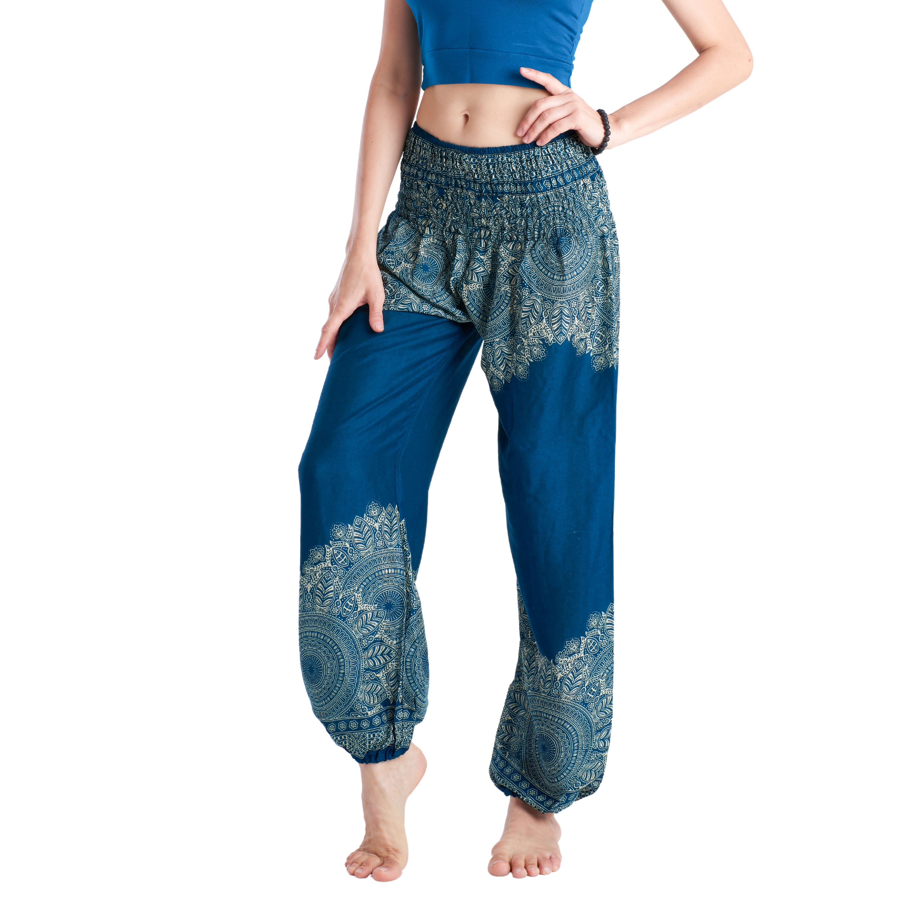 MALACCA PANTS - Elastic Waist Elepanta Elastic Waist Pants - Buy Today Elephant Pants Jewelry And Bohemian Clothes Handmade In Thailand Help To Save The Elephants FairTrade And Vegan