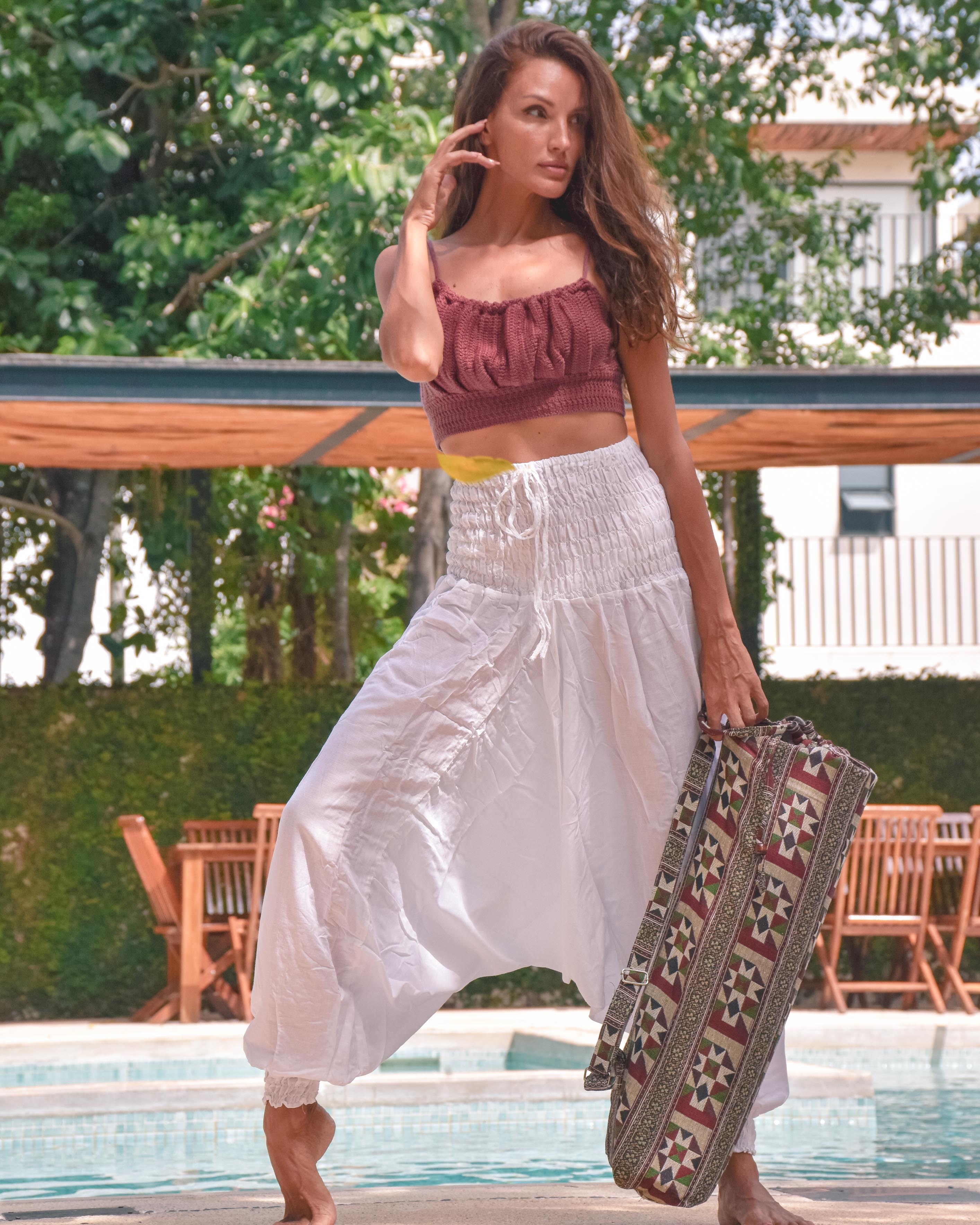 AZULIK YOGA PANTS Elepanta Aladdin Pants - Buy Today Elephant Pants Jewelry And Bohemian Clothes Handmade In Thailand Help To Save The Elephants FairTrade And Vegan