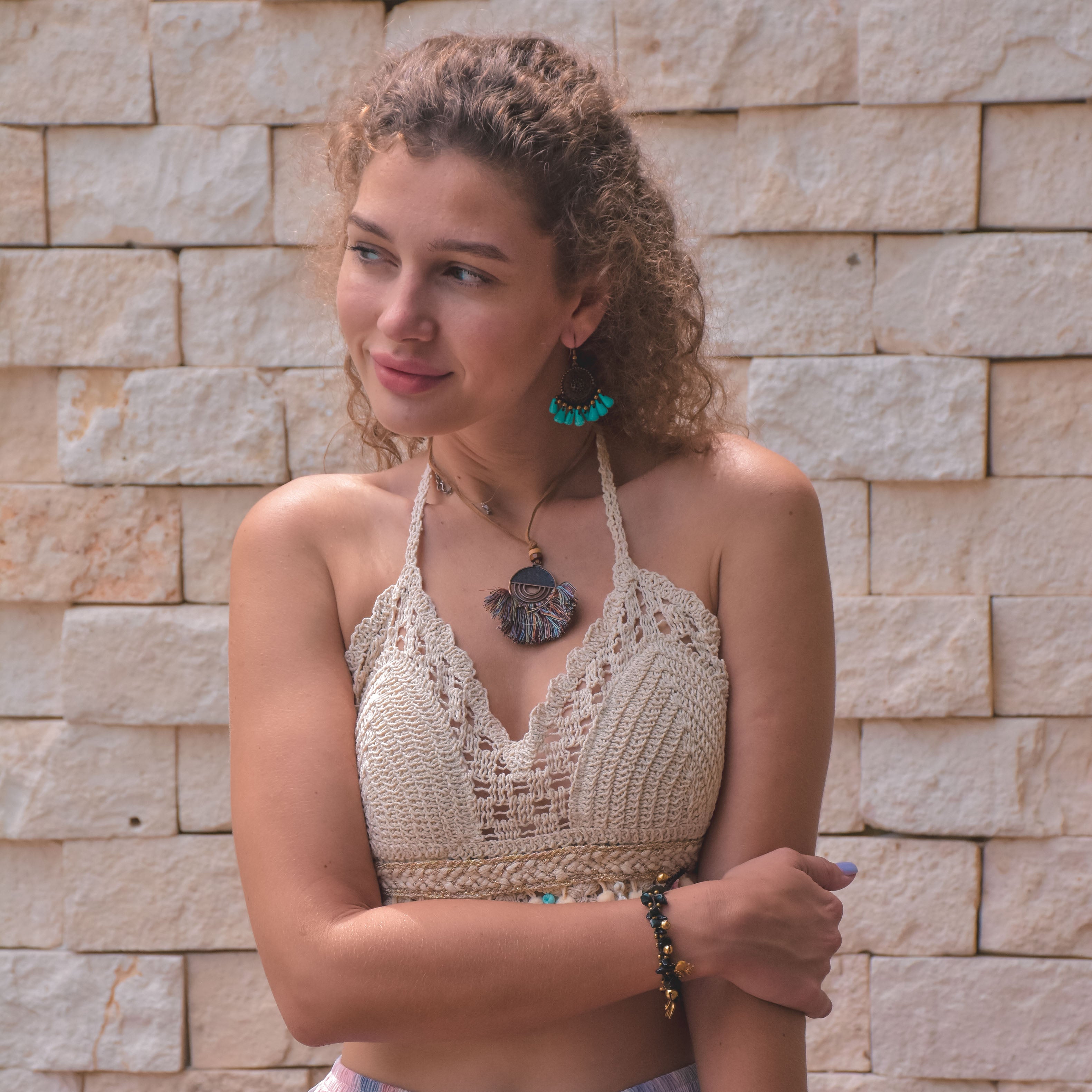 AGRA NECKLACE Elepanta Necklaces - Buy Today Elephant Pants Jewelry And Bohemian Clothes Handmade In Thailand Help To Save The Elephants FairTrade And Vegan