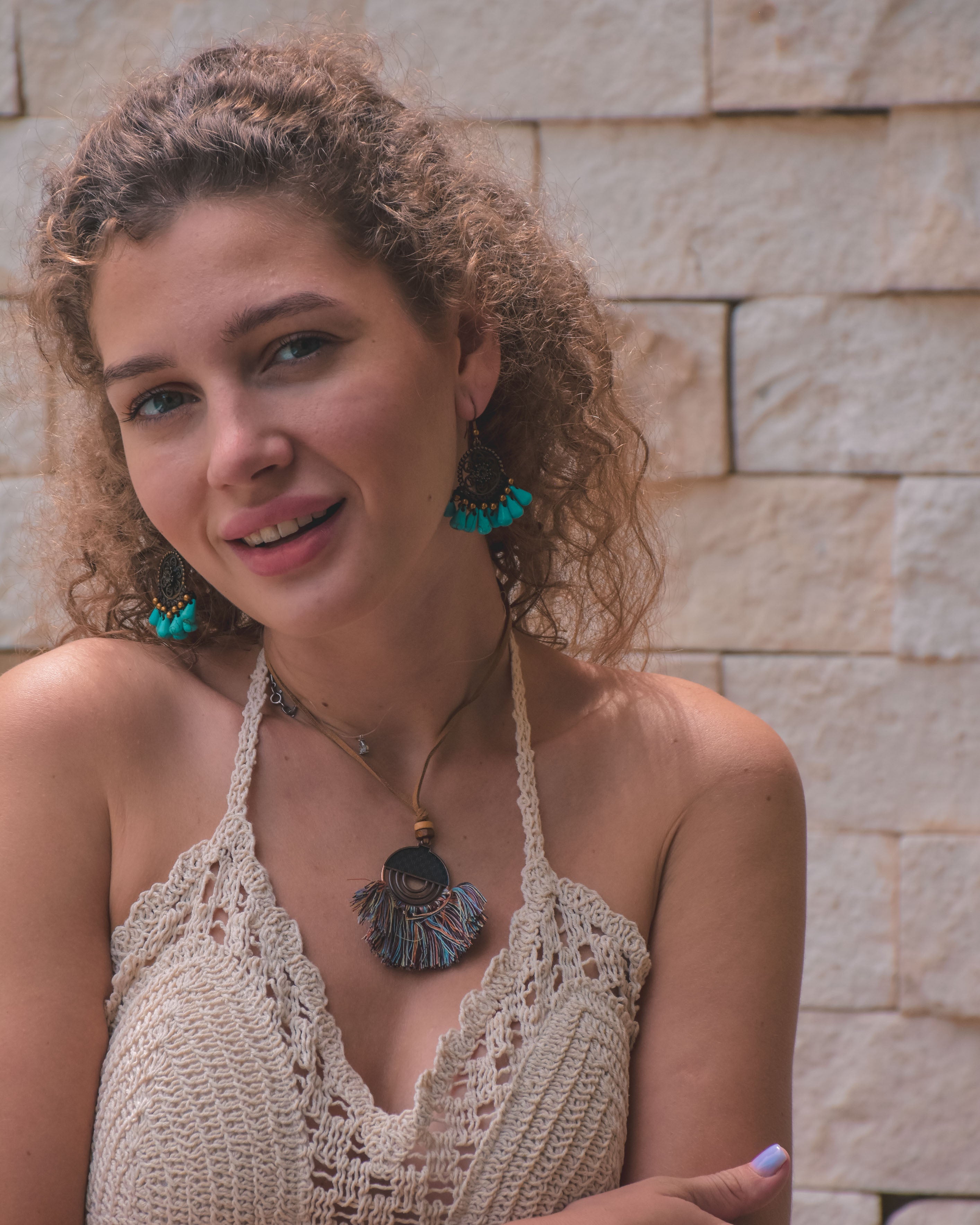 AGRA NECKLACE Elepanta Necklaces - Buy Today Elephant Pants Jewelry And Bohemian Clothes Handmade In Thailand Help To Save The Elephants FairTrade And Vegan