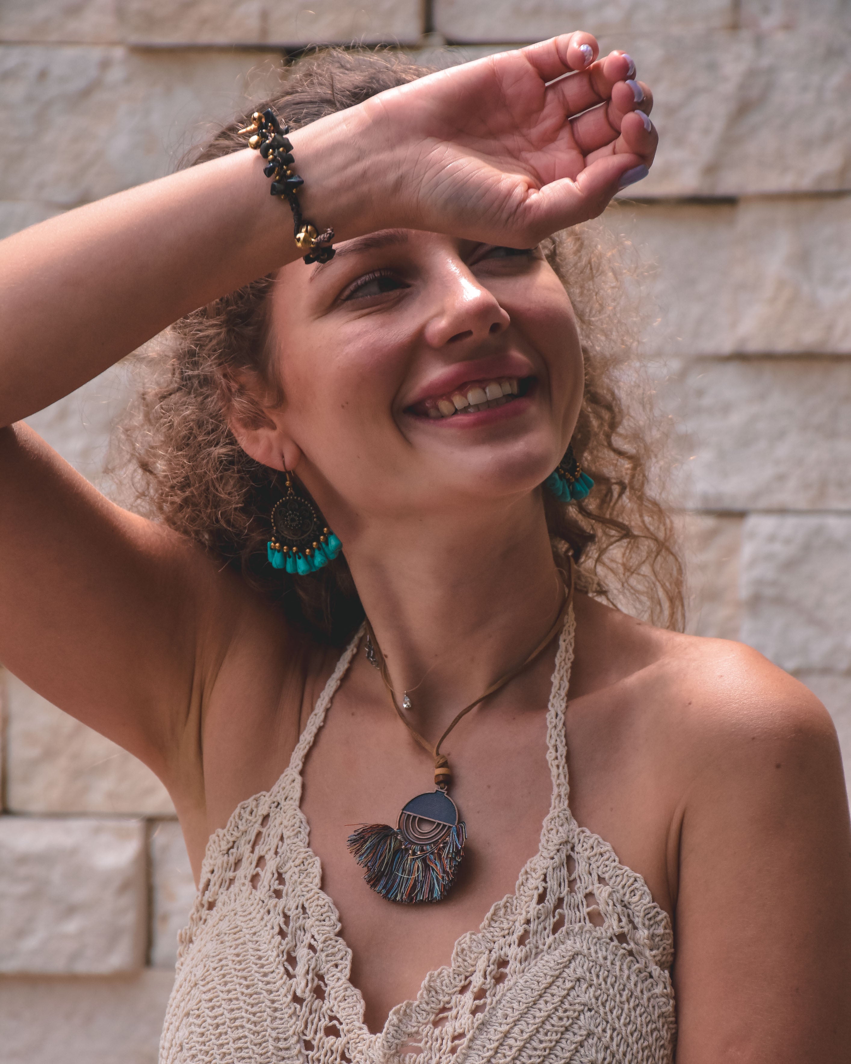 AGRA NECKLACE Elepanta Necklaces - Buy Today Elephant Pants Jewelry And Bohemian Clothes Handmade In Thailand Help To Save The Elephants FairTrade And Vegan