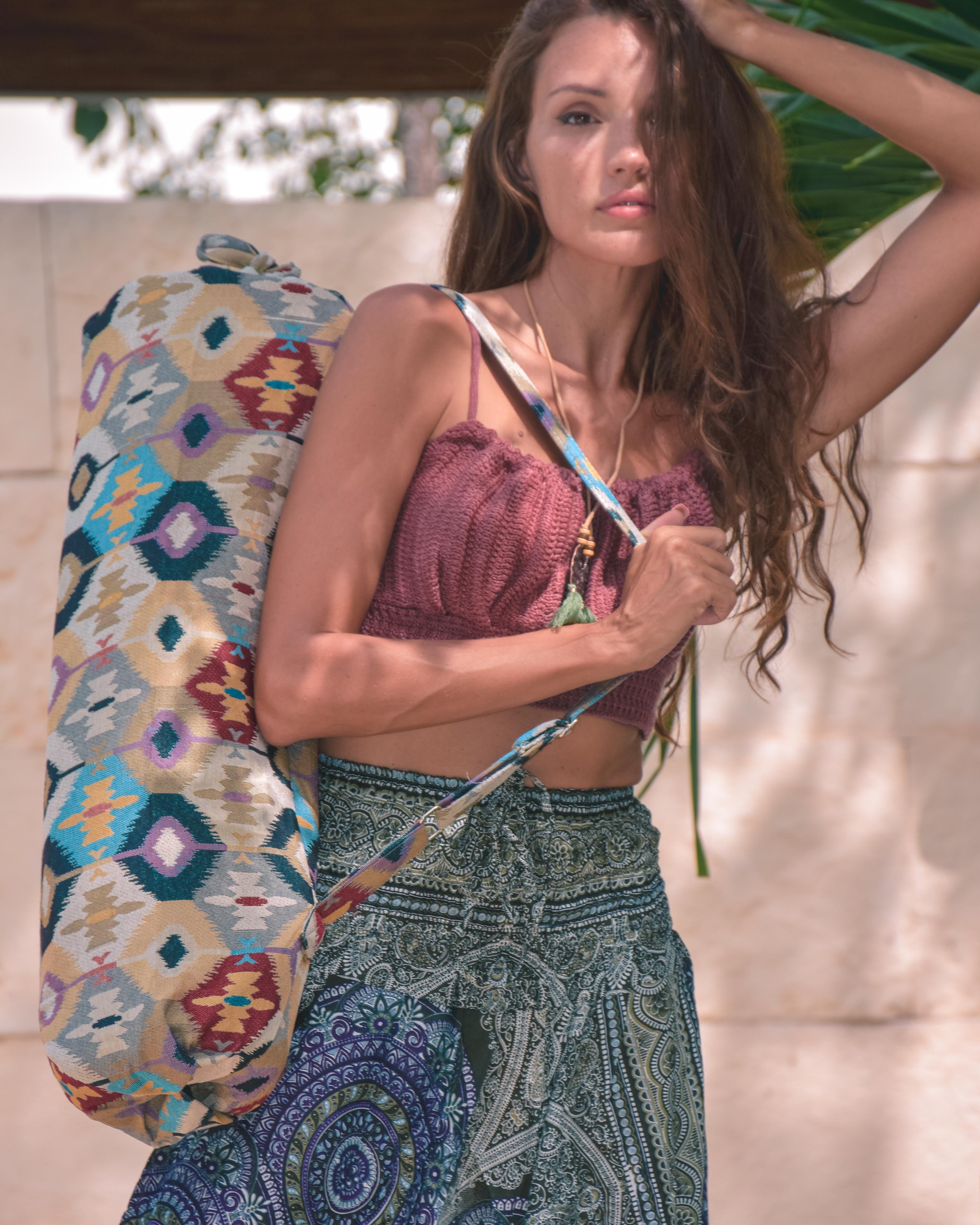 MISTIQ YOGA BAG Elepanta Yoga Bags - Buy Today Elephant Pants Jewelry And Bohemian Clothes Handmade In Thailand Help To Save The Elephants FairTrade And Vegan