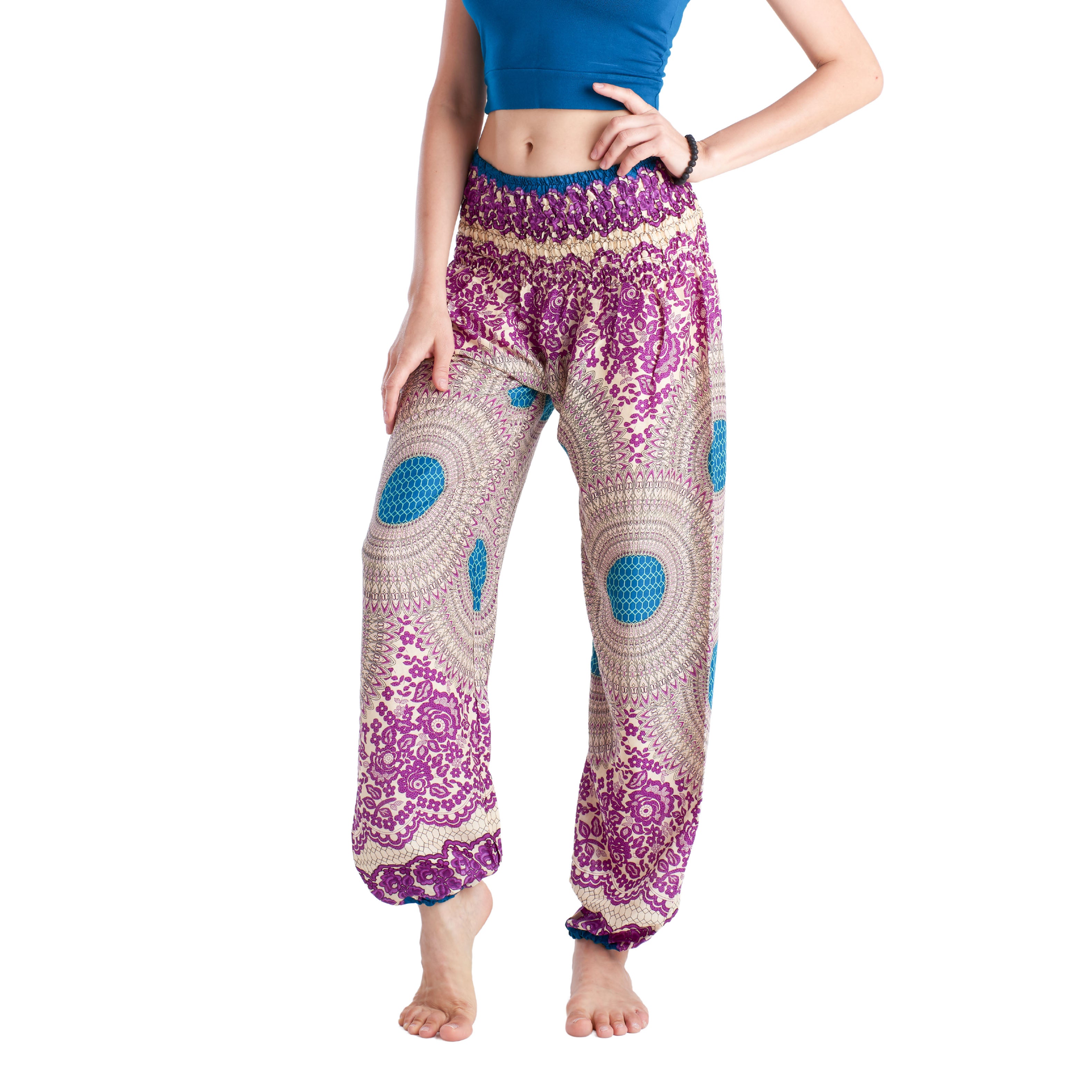 XALET PANTS - Elastic Waist Elepanta Elastic Waist Pants - Buy Today Elephant Pants Jewelry And Bohemian Clothes Handmade In Thailand Help To Save The Elephants FairTrade And Vegan