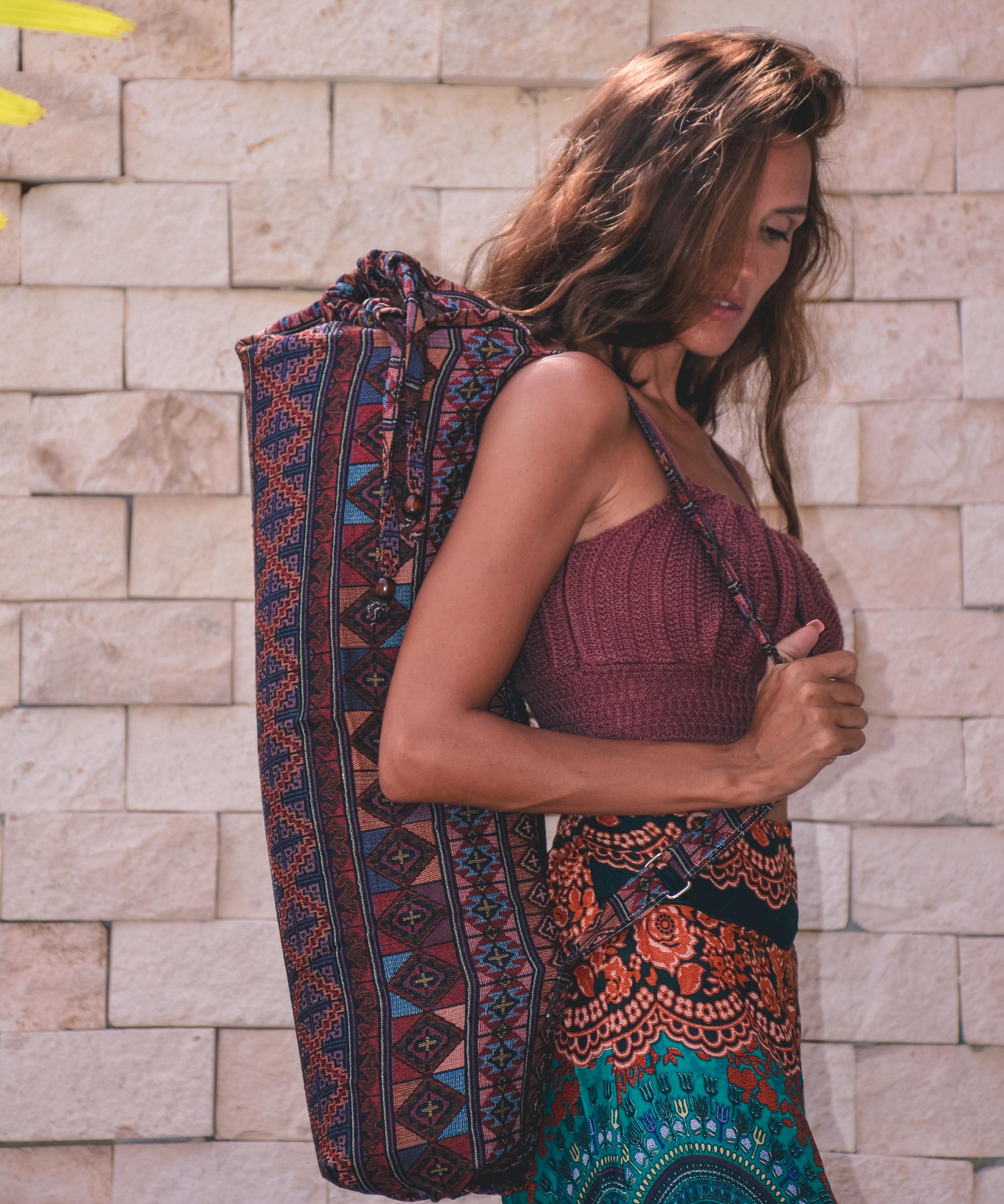 VELETA YOGA BAG Elepanta Yoga Bags - Buy Today Elephant Pants Jewelry And Bohemian Clothes Handmade In Thailand Help To Save The Elephants FairTrade And Vegan