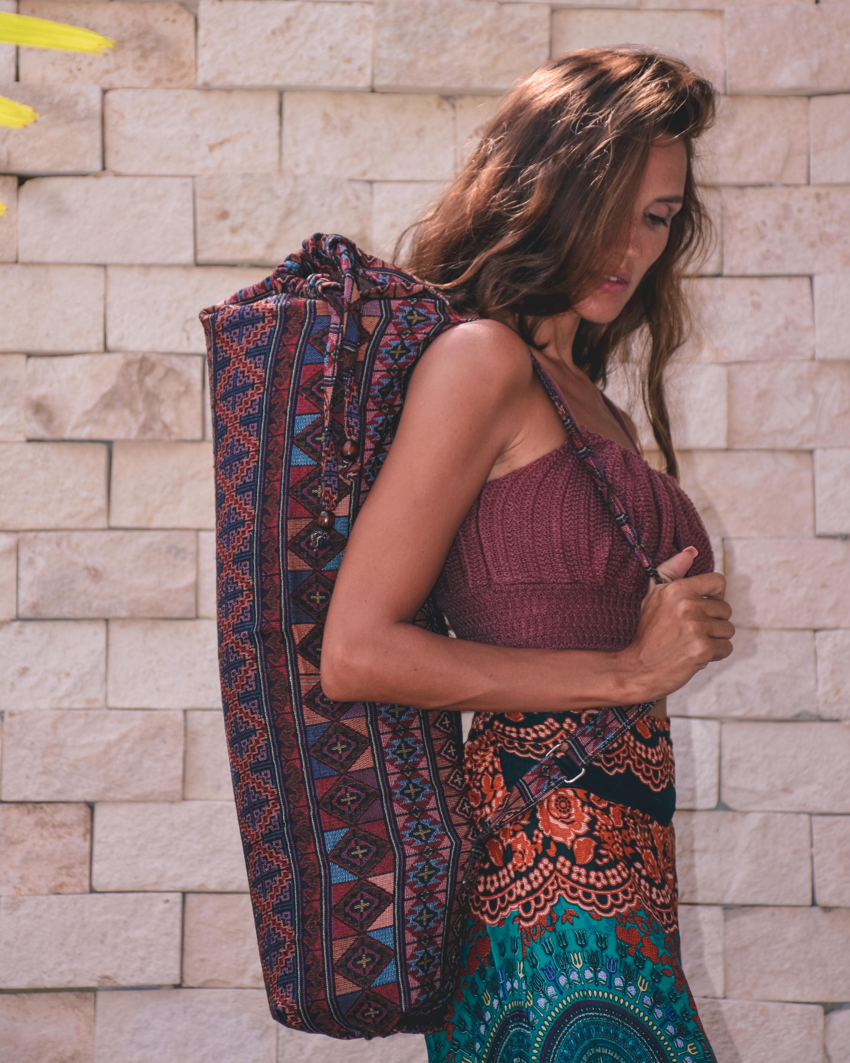 VELETA YOGA BAG Elepanta Yoga Bags - Buy Today Elephant Pants Jewelry And Bohemian Clothes Handmade In Thailand Help To Save The Elephants FairTrade And Vegan