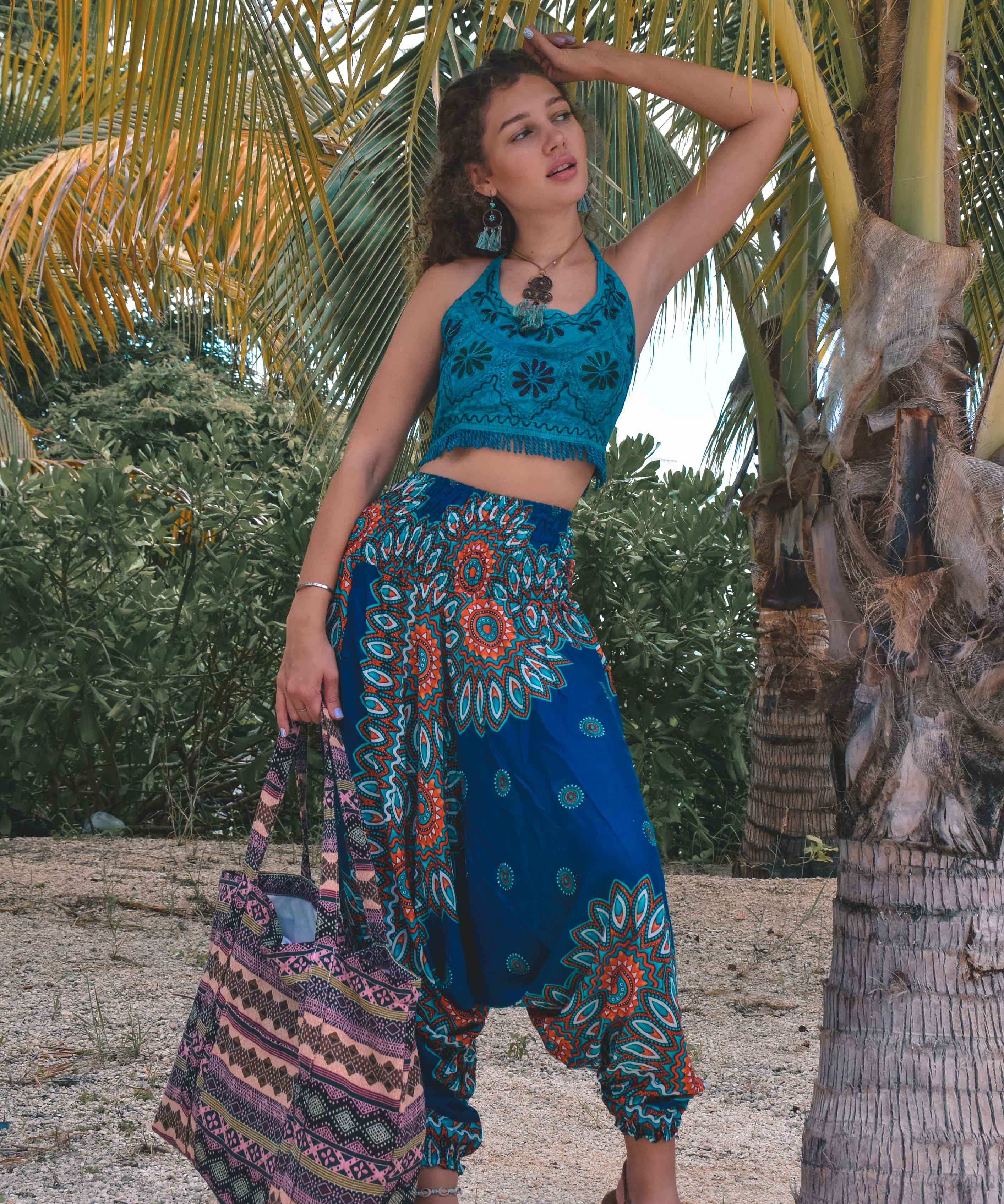 MALUK YOGA PANTS Elepanta Aladdin Pants - Buy Today Elephant Pants Jewelry And Bohemian Clothes Handmade In Thailand Help To Save The Elephants FairTrade And Vegan