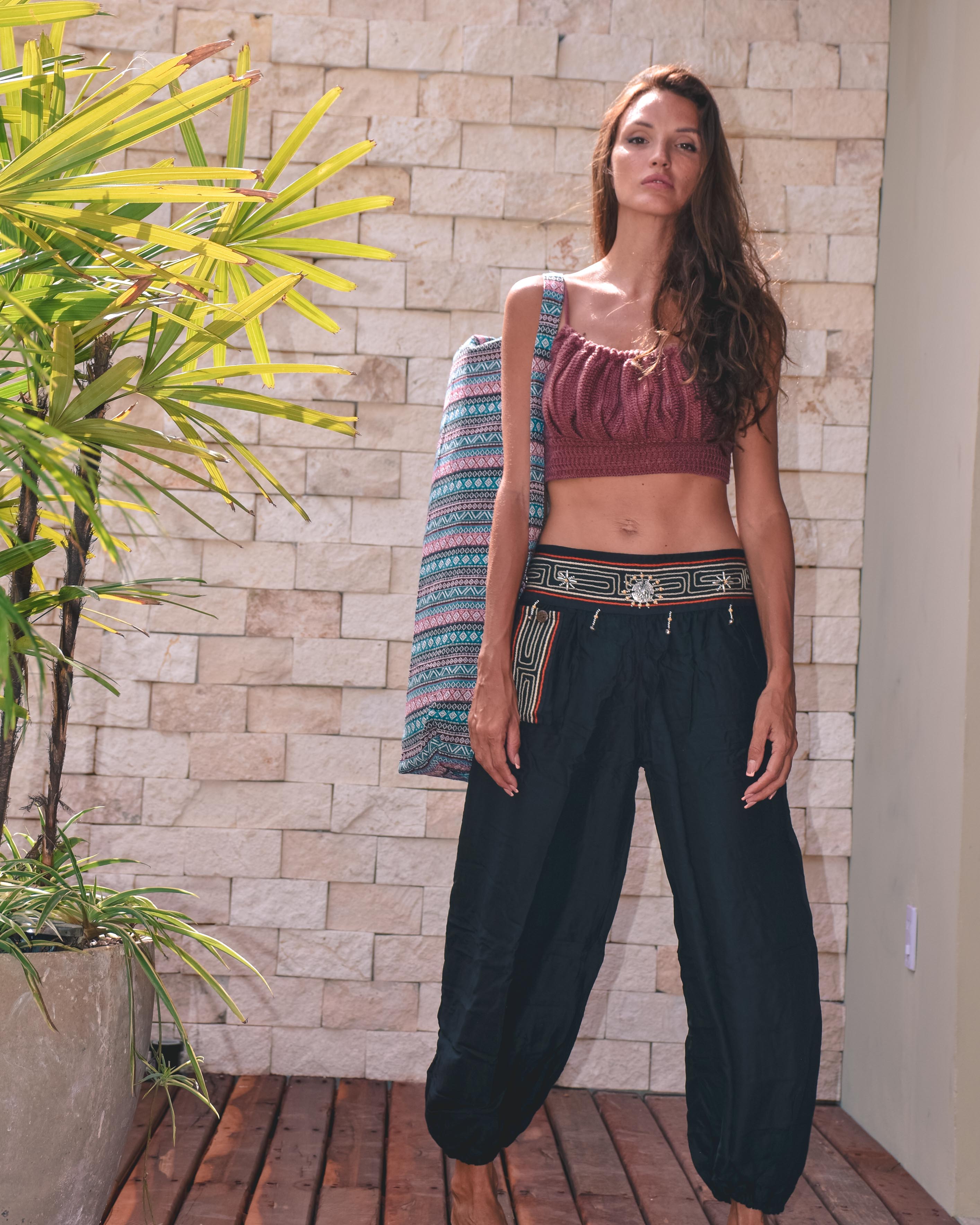 CEBU PANTS Elepanta Unisex Casual Pants - Buy Today Elephant Pants Jewelry And Bohemian Clothes Handmade In Thailand Help To Save The Elephants FairTrade And Vegan