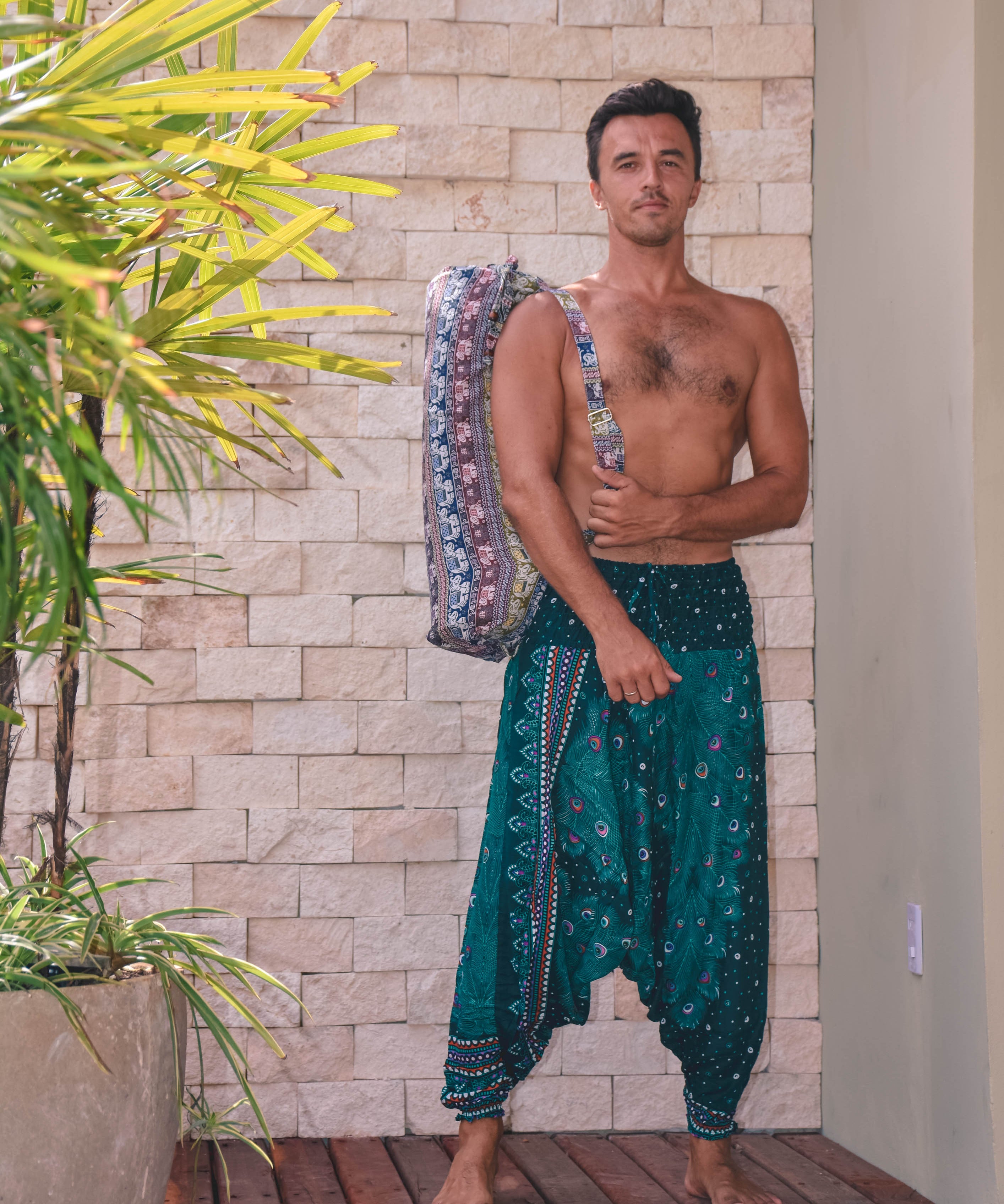 TAHITI YOGA PANTS Elepanta Aladdin Pants - Buy Today Elephant Pants Jewelry And Bohemian Clothes Handmade In Thailand Help To Save The Elephants FairTrade And Vegan