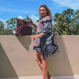 MANDALA PONCHO Elepanta Ponchos - Buy Today Elephant Pants Jewelry And Bohemian Clothes Handmade In Thailand Help To Save The Elephants FairTrade And Vegan