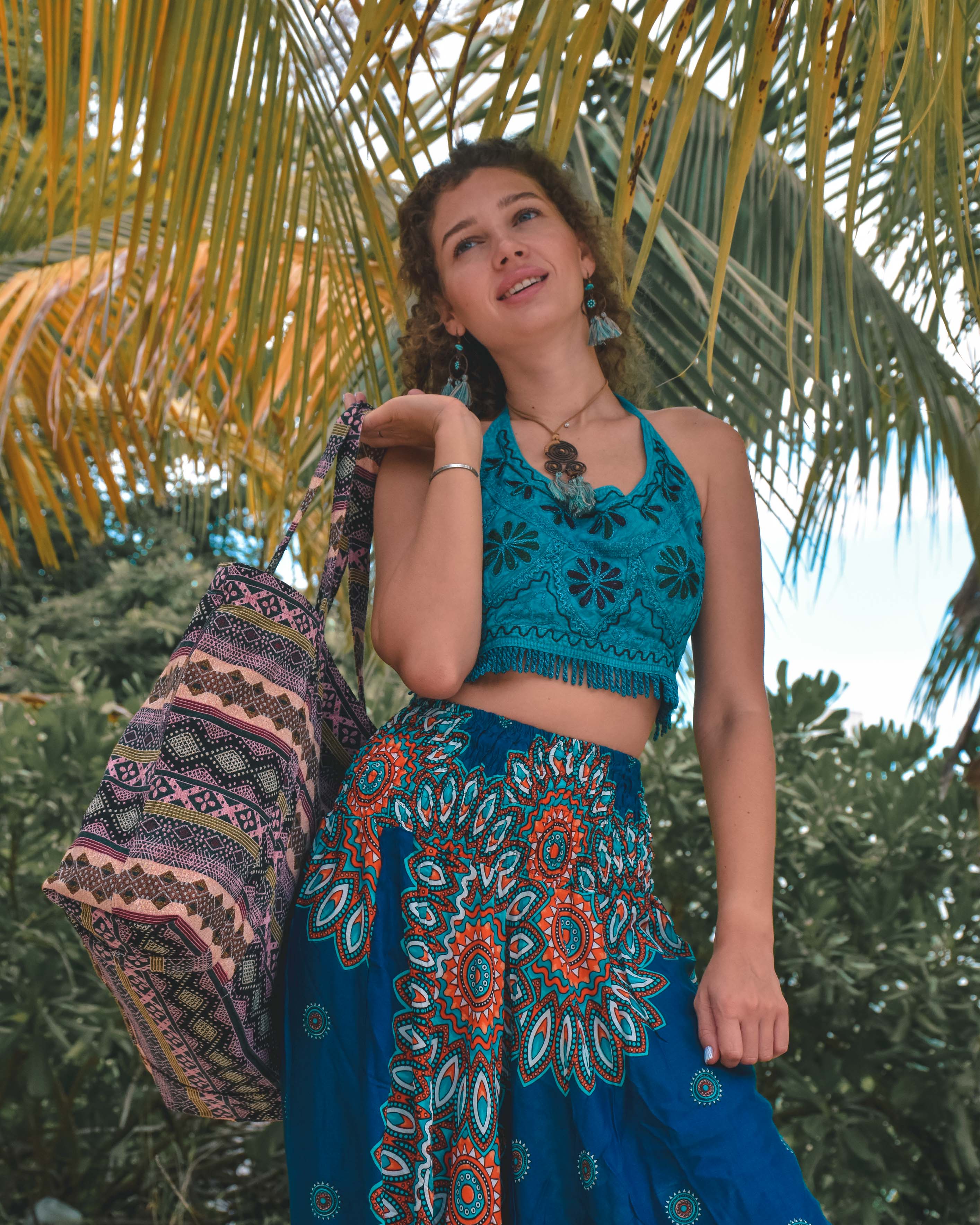 JAIPUR TOP Elepanta Women's Top - Buy Today Elephant Pants Jewelry And Bohemian Clothes Handmade In Thailand Help To Save The Elephants FairTrade And Vegan