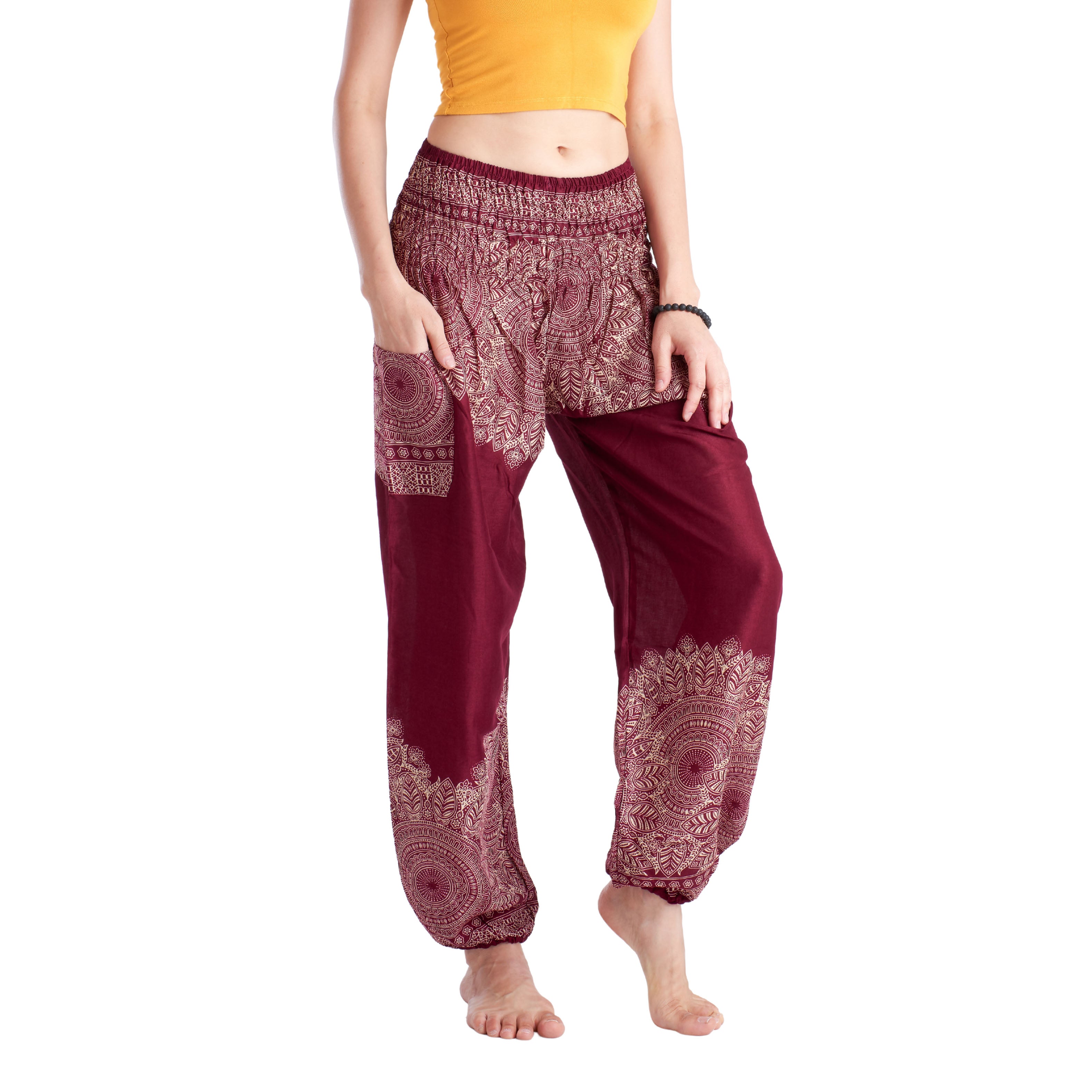 MALACCA PANTS - Elastic Waist Elepanta Elastic Waist Pants - Buy Today Elephant Pants Jewelry And Bohemian Clothes Handmade In Thailand Help To Save The Elephants FairTrade And Vegan
