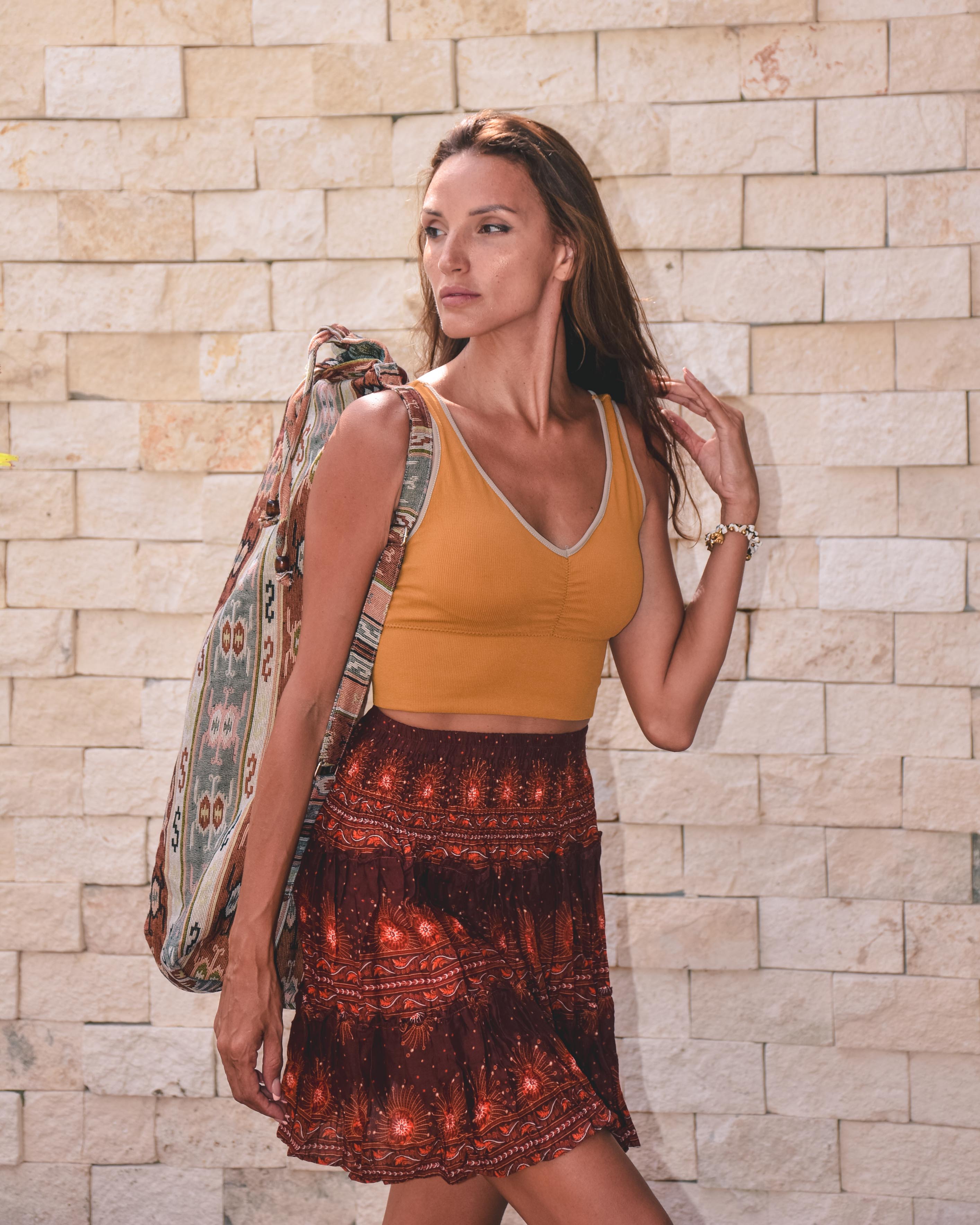 LOTUS YOGA BAG Elepanta Yoga Bags - Buy Today Elephant Pants Jewelry And Bohemian Clothes Handmade In Thailand Help To Save The Elephants FairTrade And Vegan
