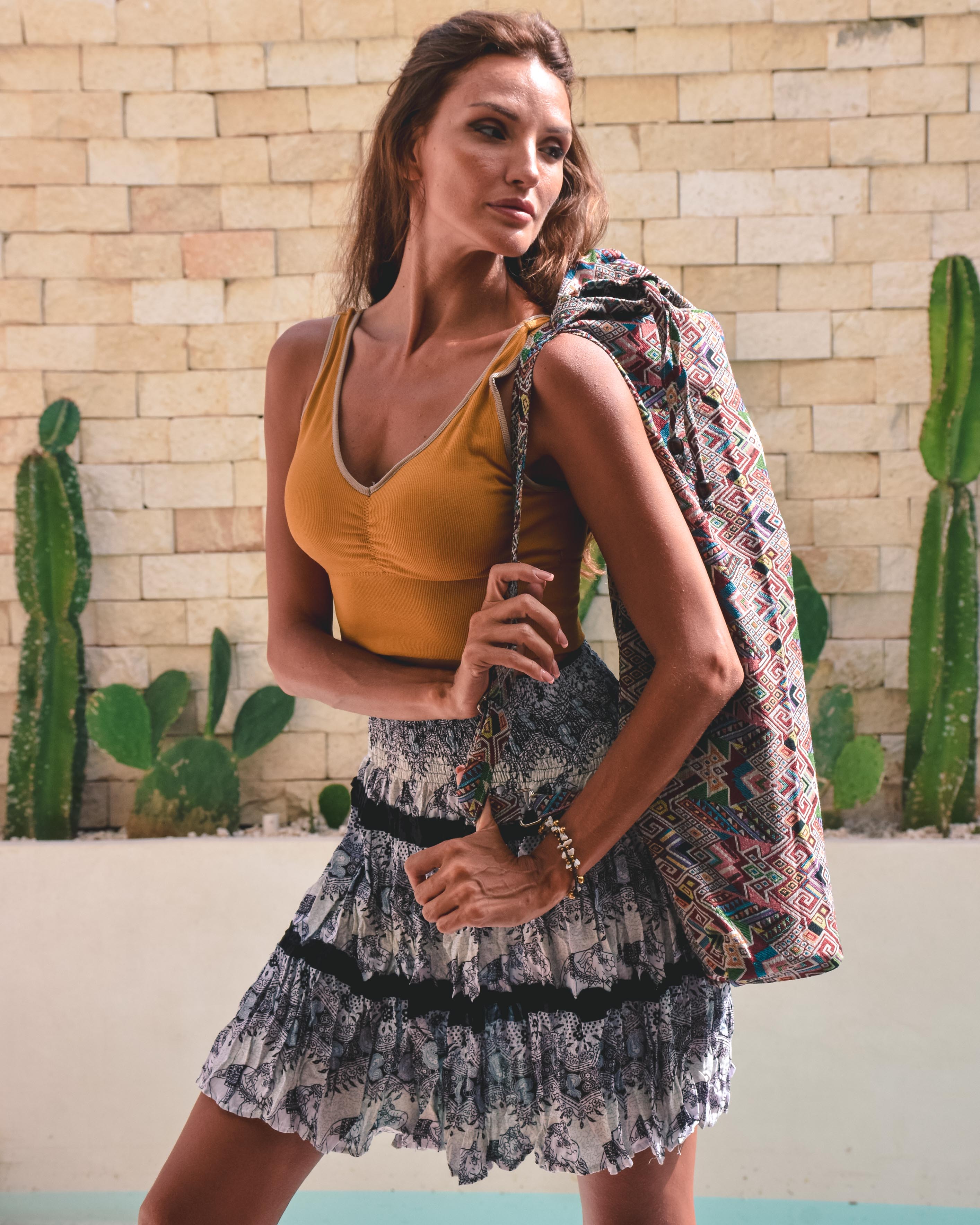 AZTEK YOGA BAG Elepanta Yoga Bags - Buy Today Elephant Pants Jewelry And Bohemian Clothes Handmade In Thailand Help To Save The Elephants FairTrade And Vegan