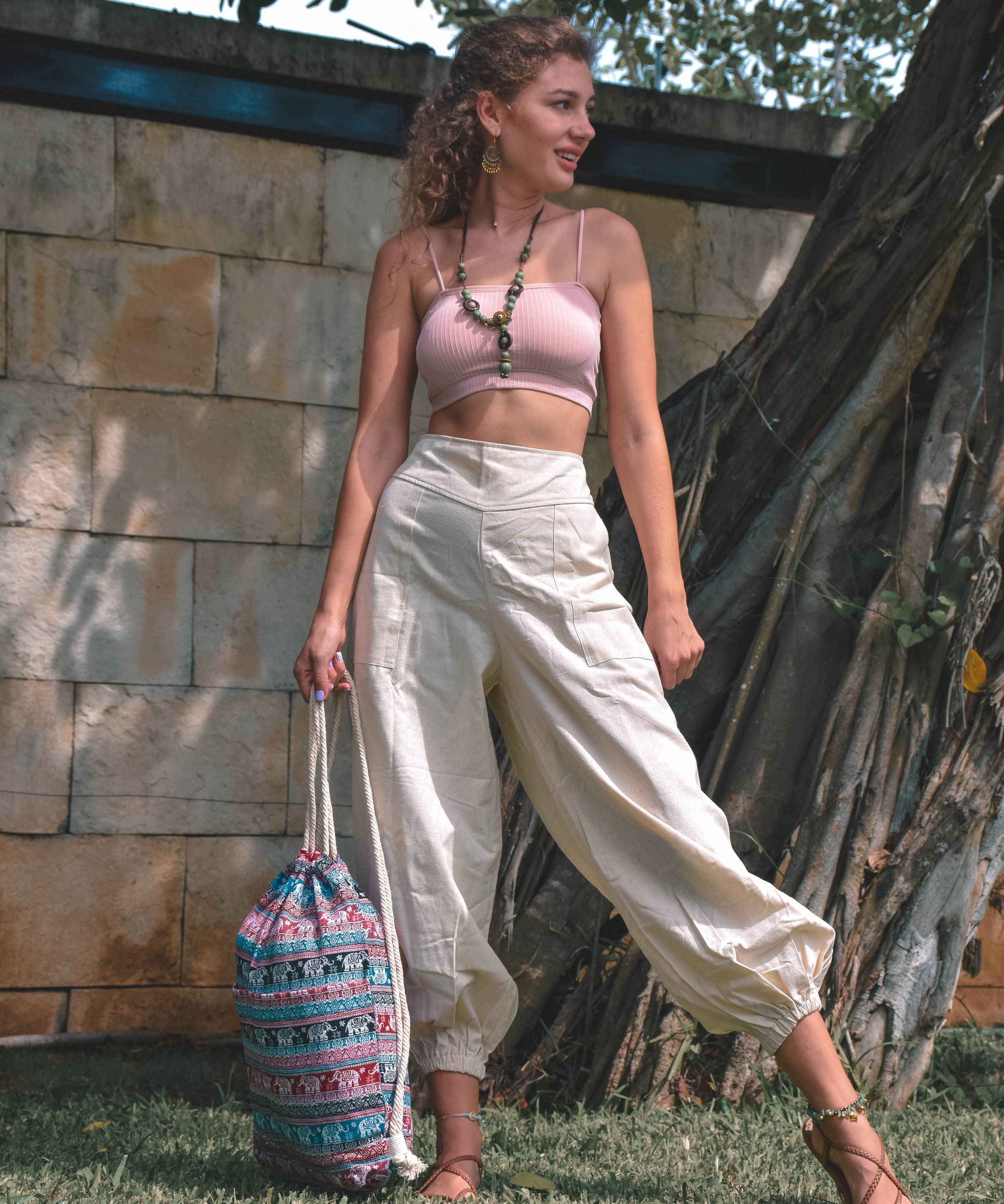 JEBEL PANTS Elepanta Unisex Casual Pants - Buy Today Elephant Pants Jewelry And Bohemian Clothes Handmade In Thailand Help To Save The Elephants FairTrade And Vegan