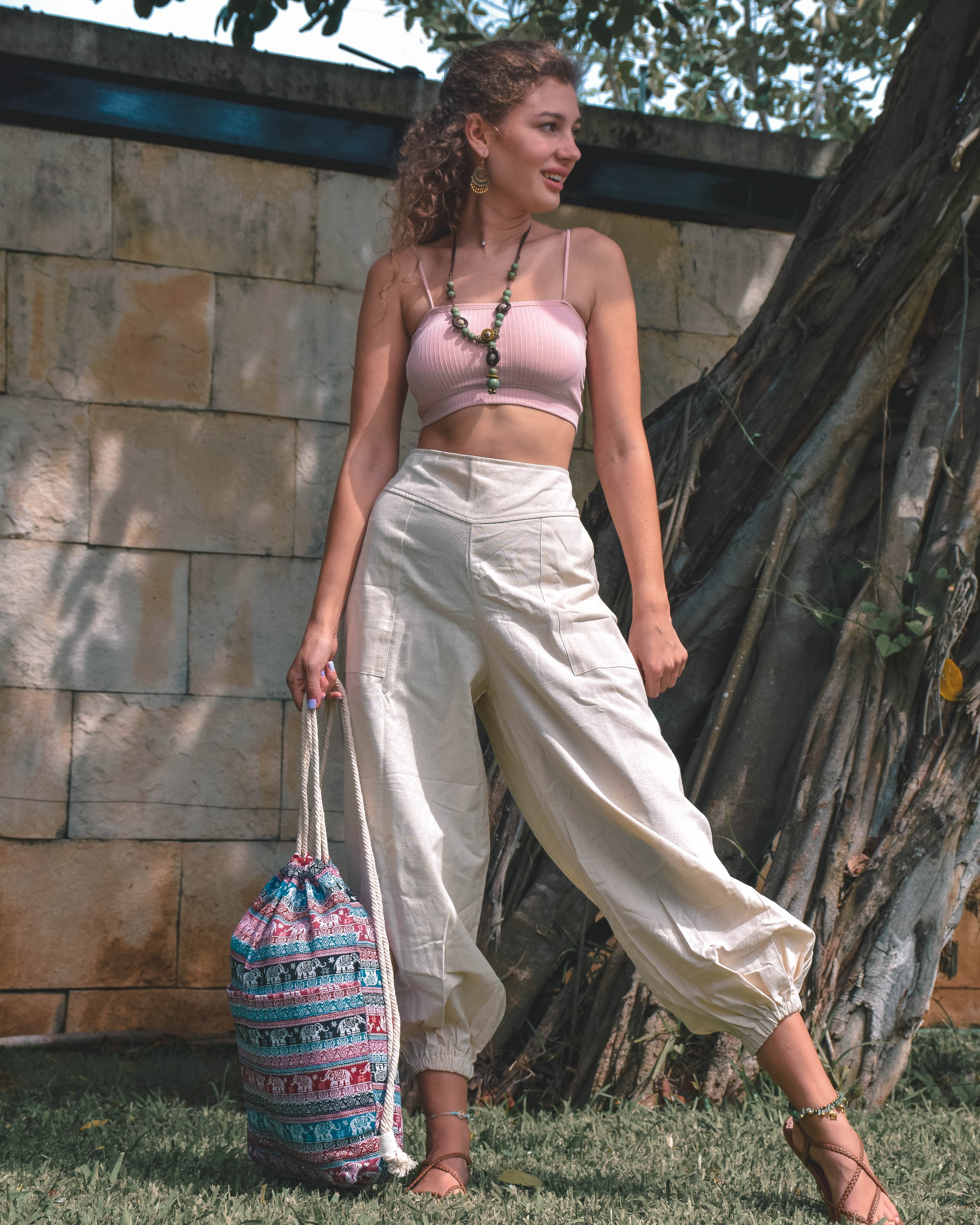 JEBEL PANTS Elepanta Unisex Casual Pants - Buy Today Elephant Pants Jewelry And Bohemian Clothes Handmade In Thailand Help To Save The Elephants FairTrade And Vegan