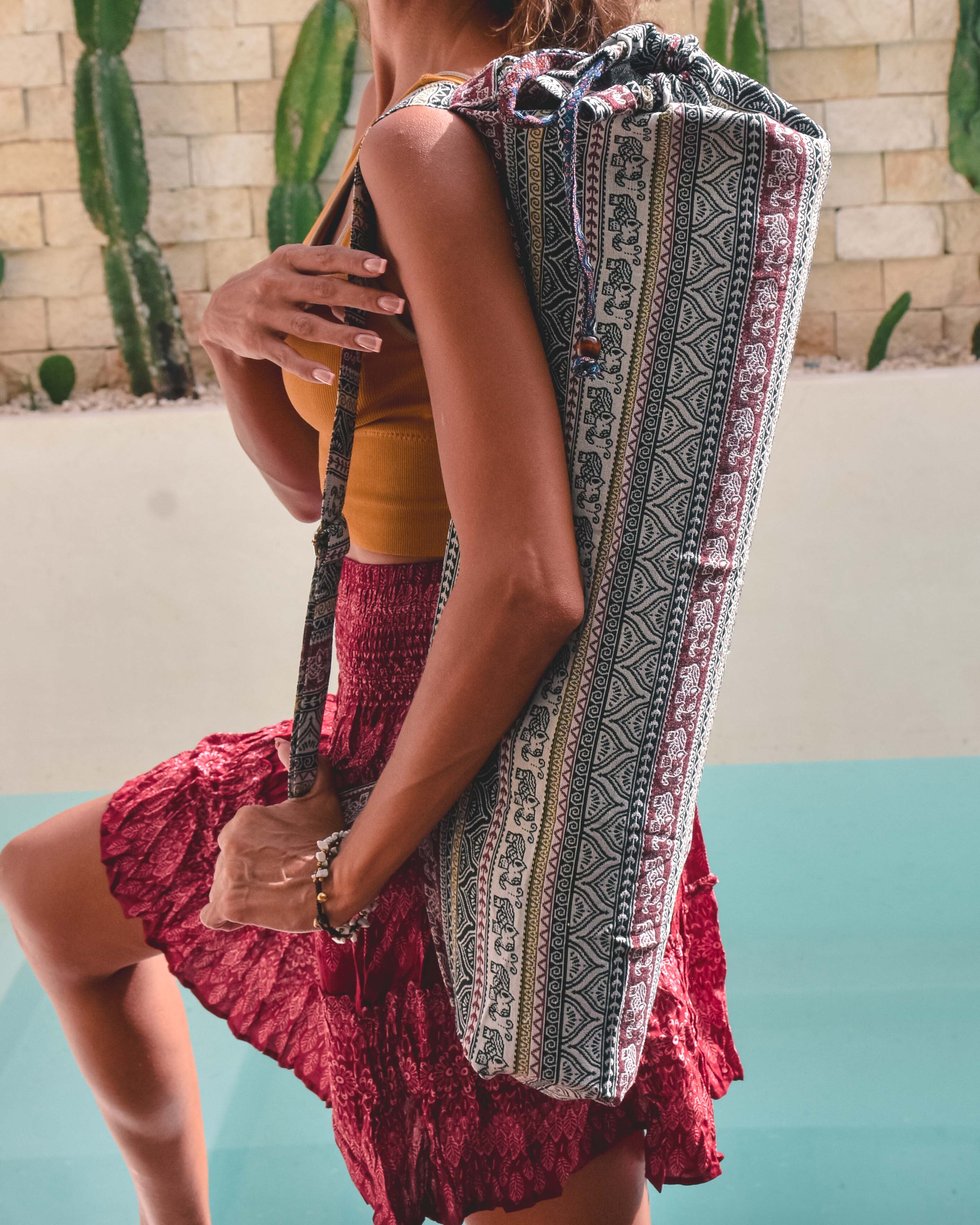 IBRA YOGA BAG Elepanta Yoga Bag - Buy Today Elephant Pants Jewelry And Bohemian Clothes Handmade In Thailand Help To Save The Elephants FairTrade And Vegan