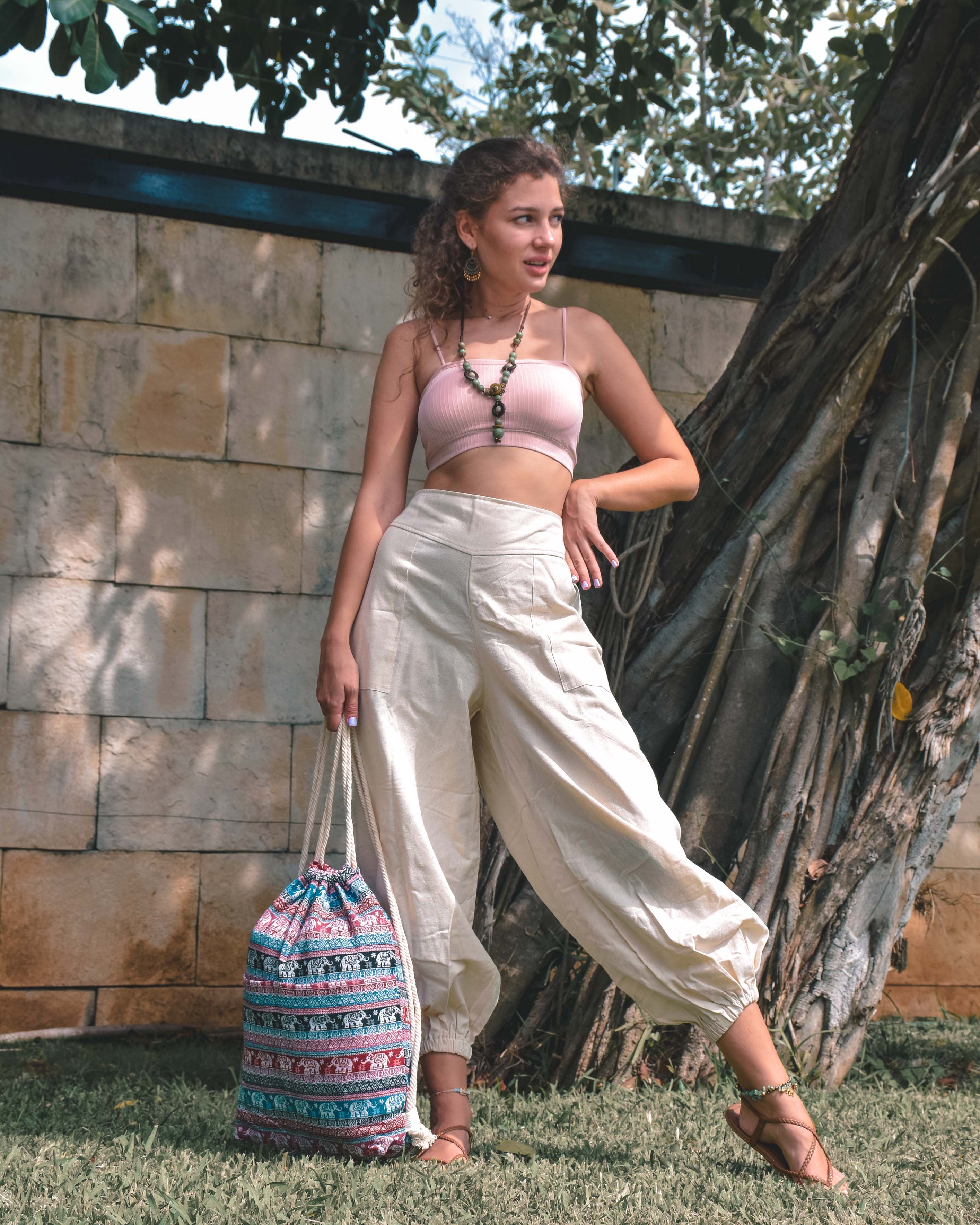 JEBEL PANTS Elepanta Unisex Casual Pants - Buy Today Elephant Pants Jewelry And Bohemian Clothes Handmade In Thailand Help To Save The Elephants FairTrade And Vegan