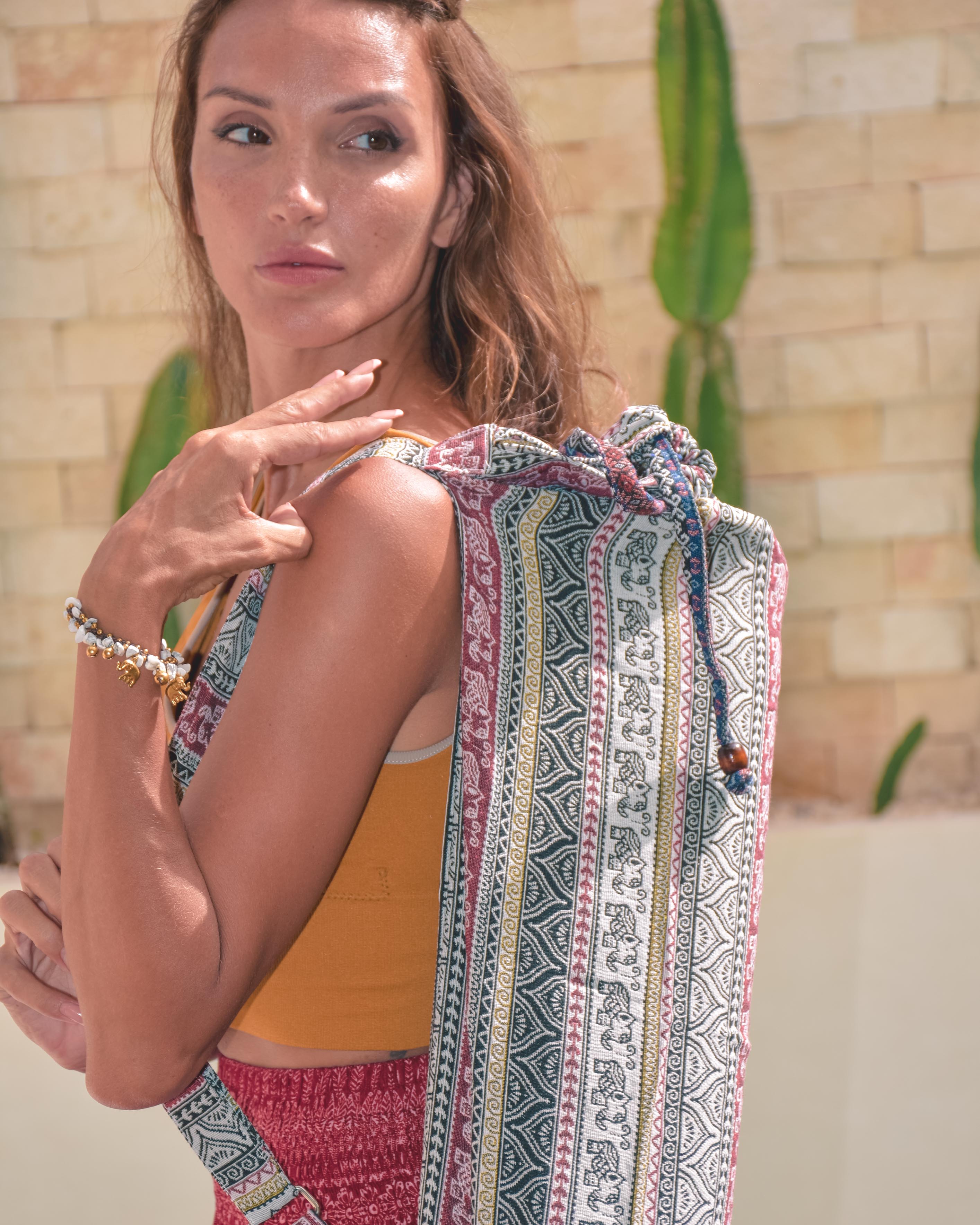 IBRA YOGA BAG Elepanta Yoga Bag - Buy Today Elephant Pants Jewelry And Bohemian Clothes Handmade In Thailand Help To Save The Elephants FairTrade And Vegan
