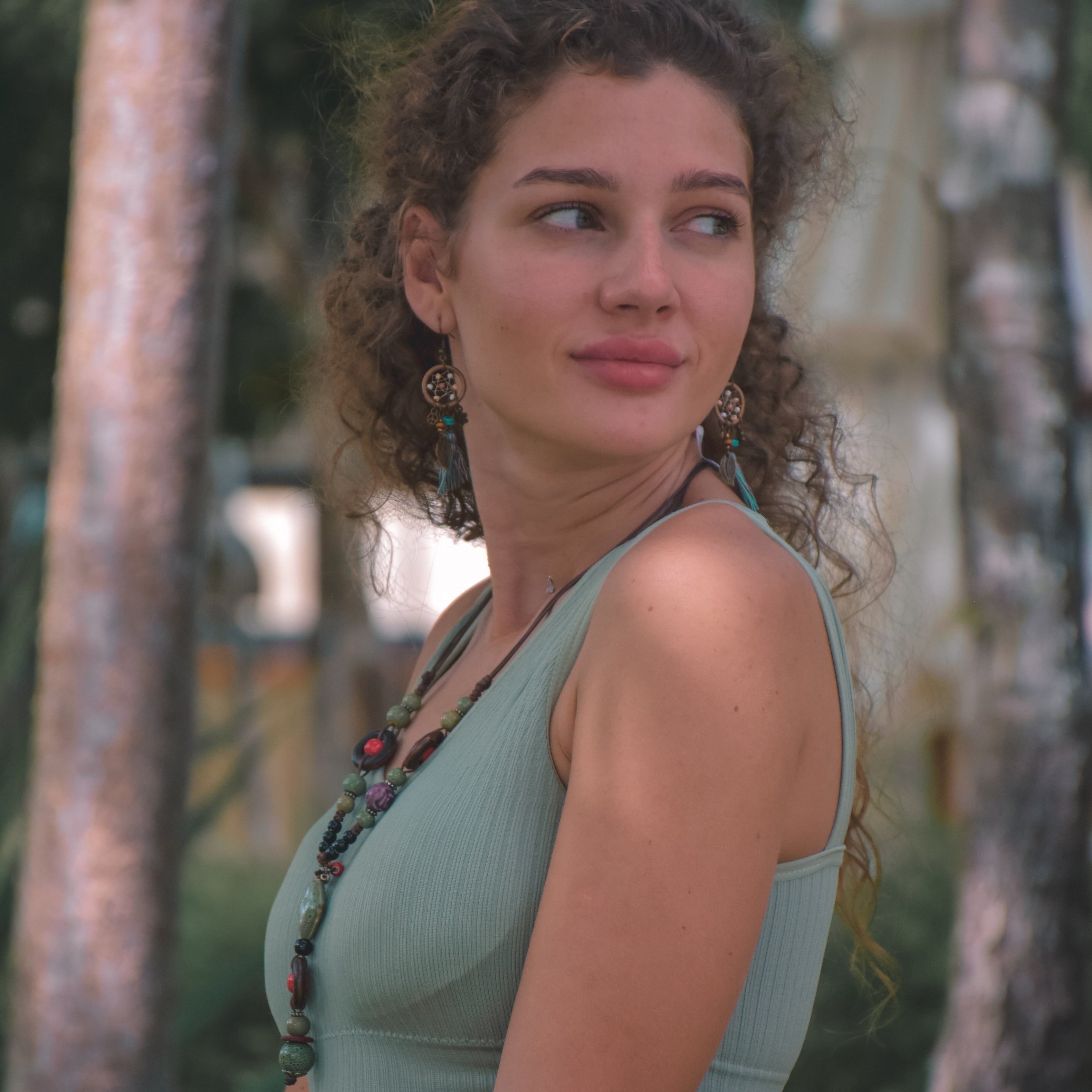 ITZA EARRINGS Elepanta Earrings - Buy Today Elephant Pants Jewelry And Bohemian Clothes Handmade In Thailand Help To Save The Elephants FairTrade And Vegan