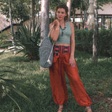HANOI PANTS Elepanta Unisex Casual Pants - Buy Today Elephant Pants Jewelry And Bohemian Clothes Handmade In Thailand Help To Save The Elephants FairTrade And Vegan