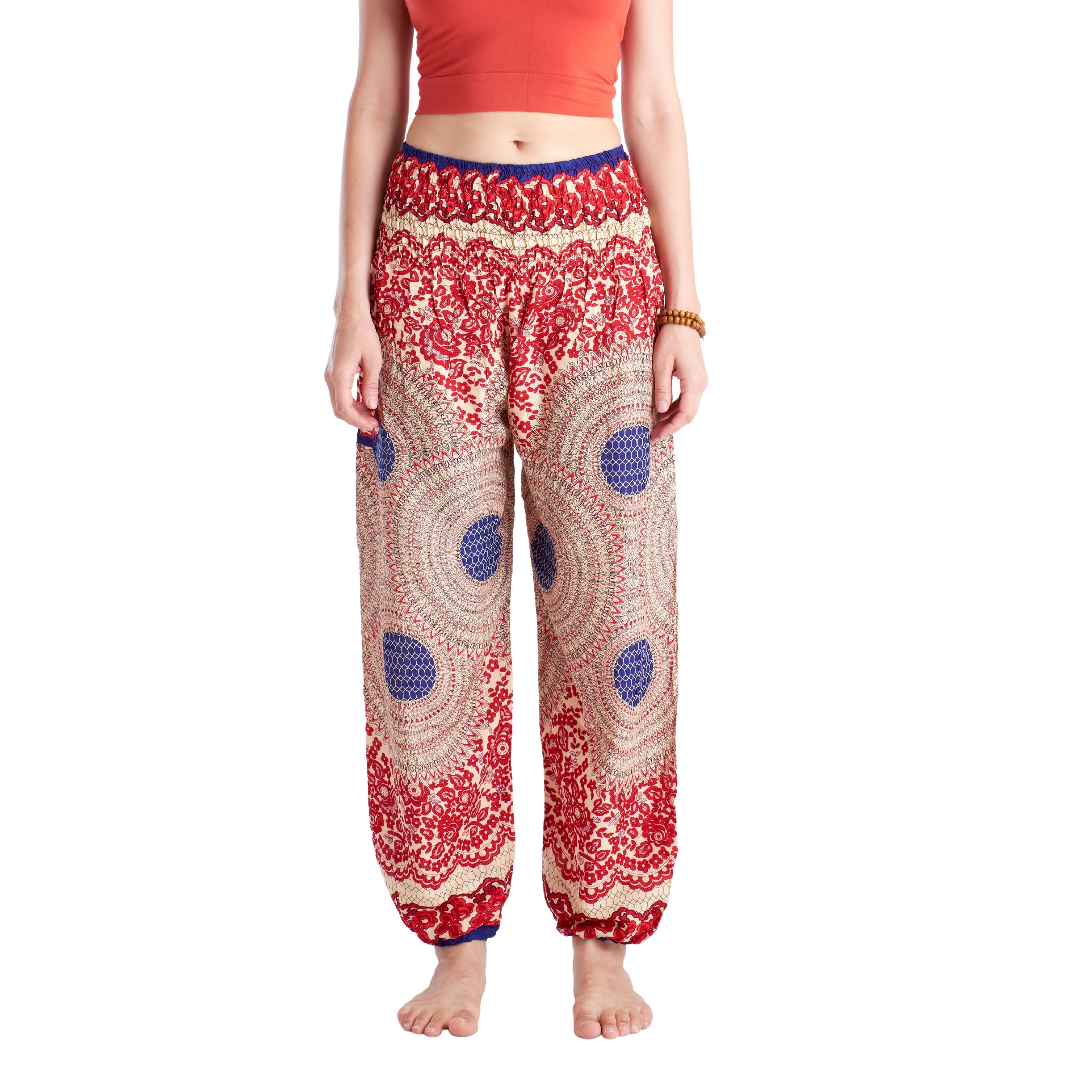 XALET PANTS - Elastic Waist Elepanta Elastic Waist Pants - Buy Today Elephant Pants Jewelry And Bohemian Clothes Handmade In Thailand Help To Save The Elephants FairTrade And Vegan