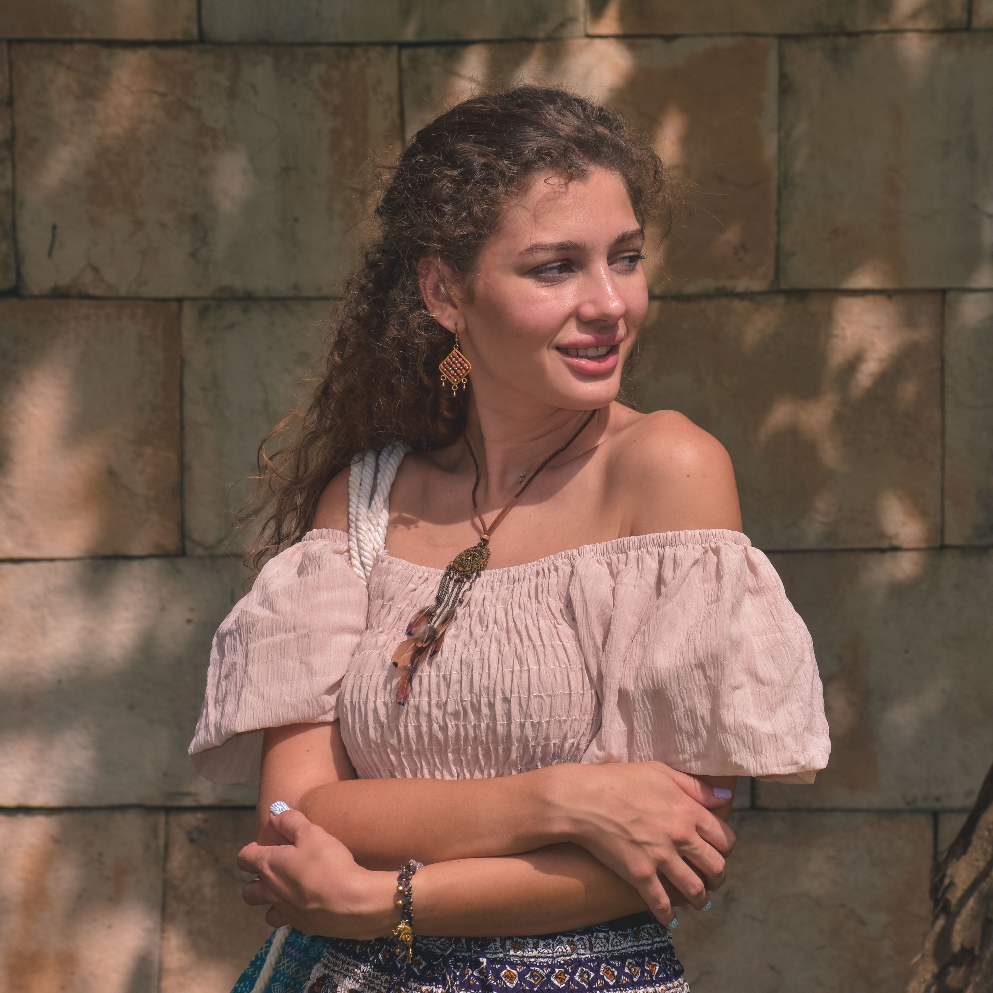 COLOMBO NECKLACE Elepanta Necklaces - Buy Today Elephant Pants Jewelry And Bohemian Clothes Handmade In Thailand Help To Save The Elephants FairTrade And Vegan