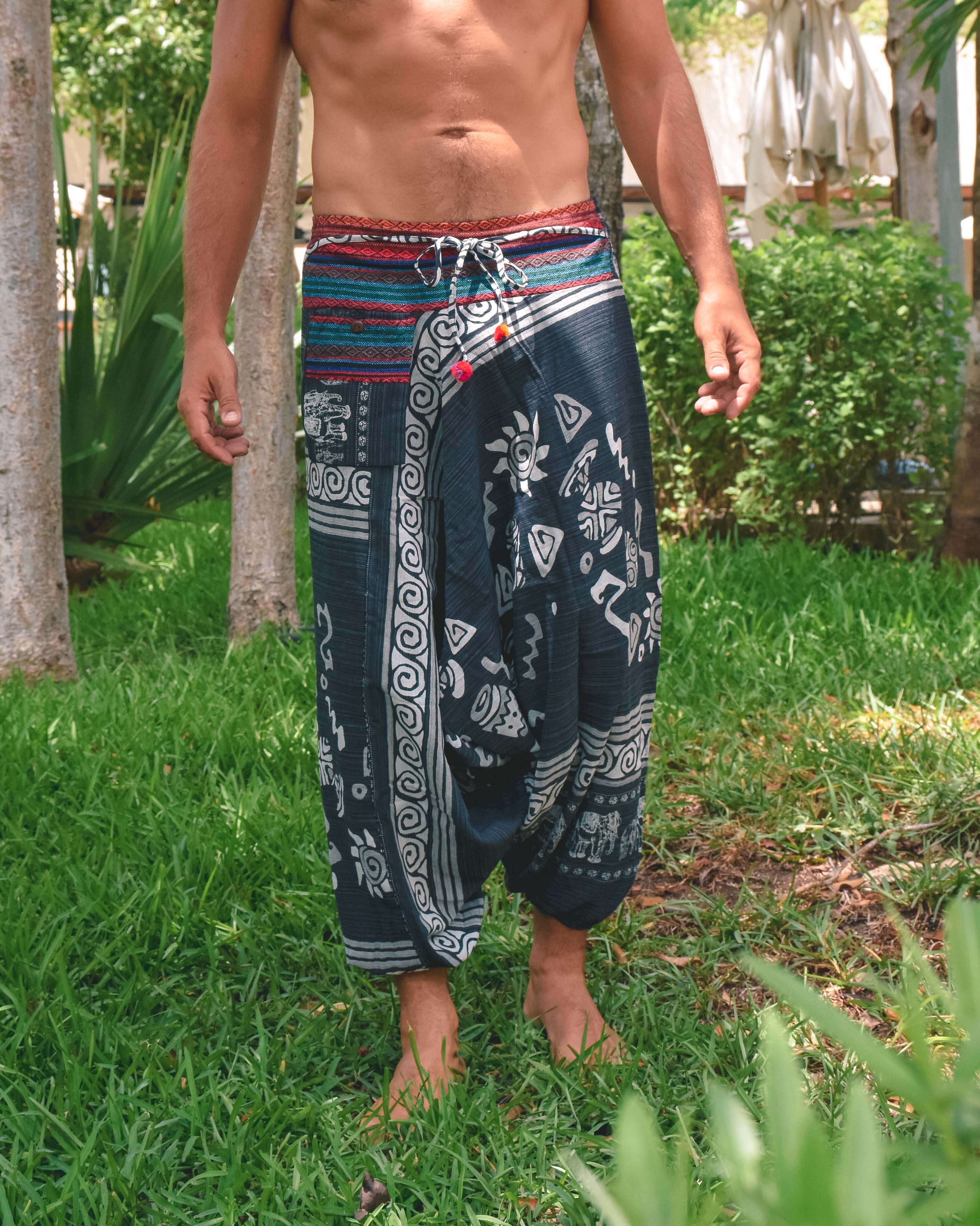 CABO TRIBAL PANTS Elepanta Tribal Pants - Buy Today Elephant Pants Jewelry And Bohemian Clothes Handmade In Thailand Help To Save The Elephants FairTrade And Vegan
