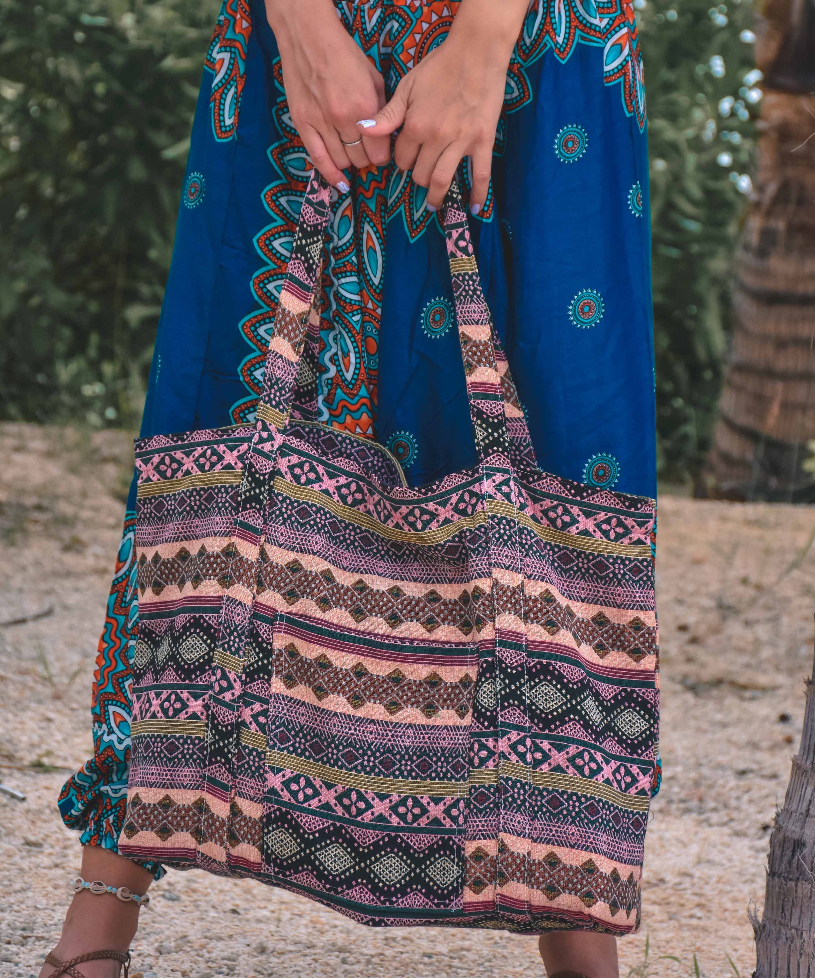 AKUBALI BEACH BAG Elepanta Beach Bags - Buy Today Elephant Pants Jewelry And Bohemian Clothes Handmade In Thailand Help To Save The Elephants FairTrade And Vegan