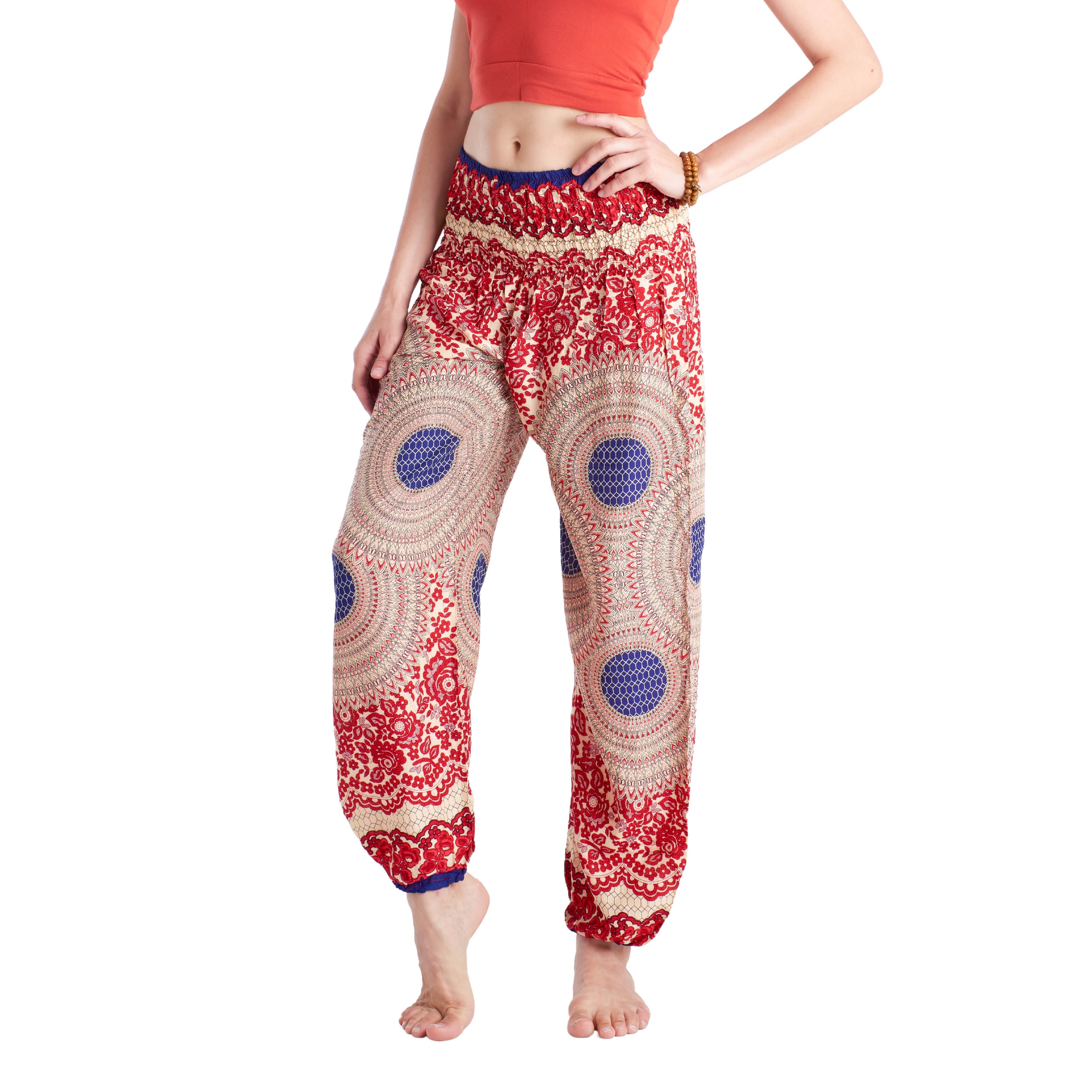 XALET PANTS - Elastic Waist Elepanta Elastic Waist Pants - Buy Today Elephant Pants Jewelry And Bohemian Clothes Handmade In Thailand Help To Save The Elephants FairTrade And Vegan