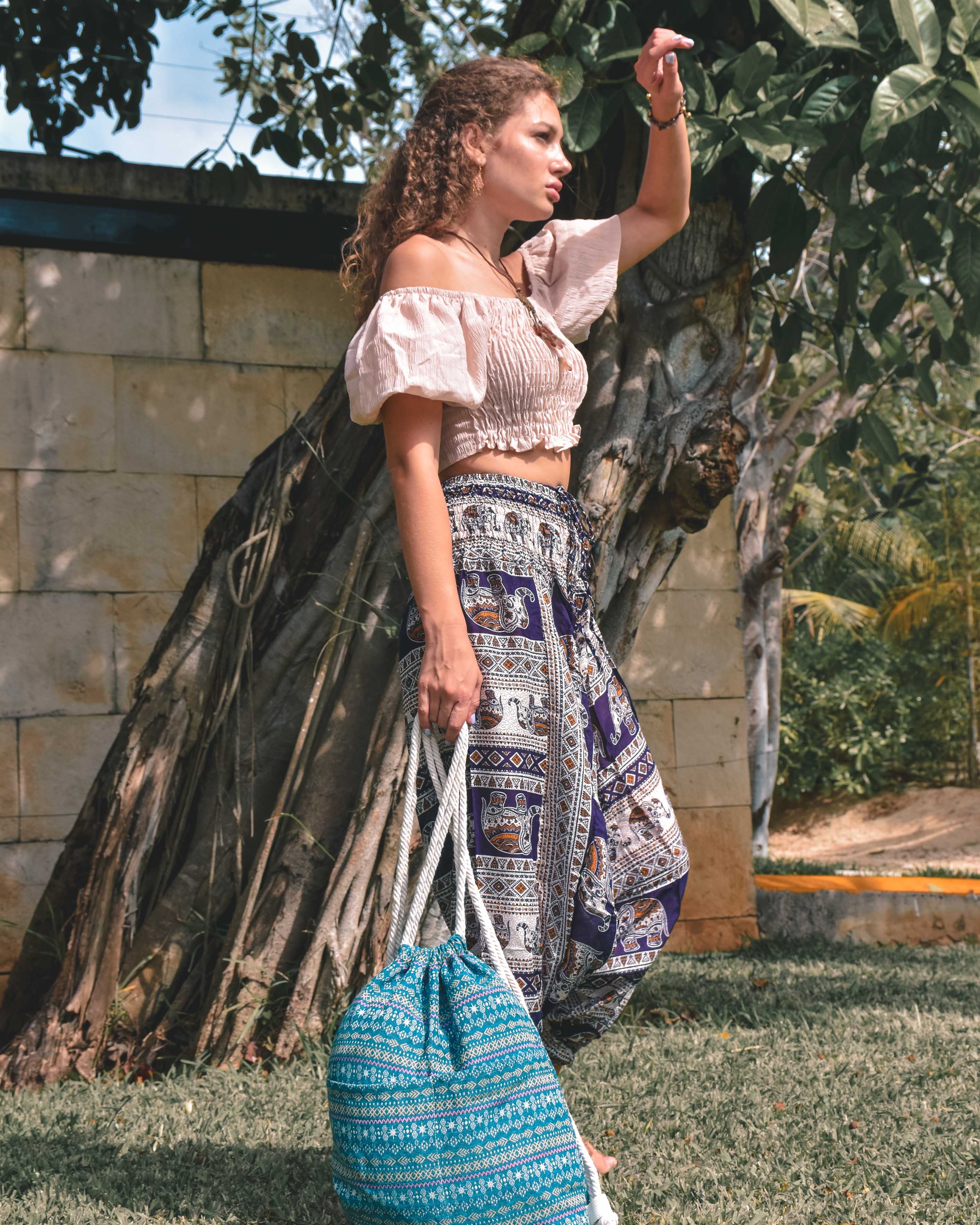 ANGKOR YOGA PANTS Elepanta Aladdin Pants - Buy Today Elephant Pants Jewelry And Bohemian Clothes Handmade In Thailand Help To Save The Elephants FairTrade And Vegan