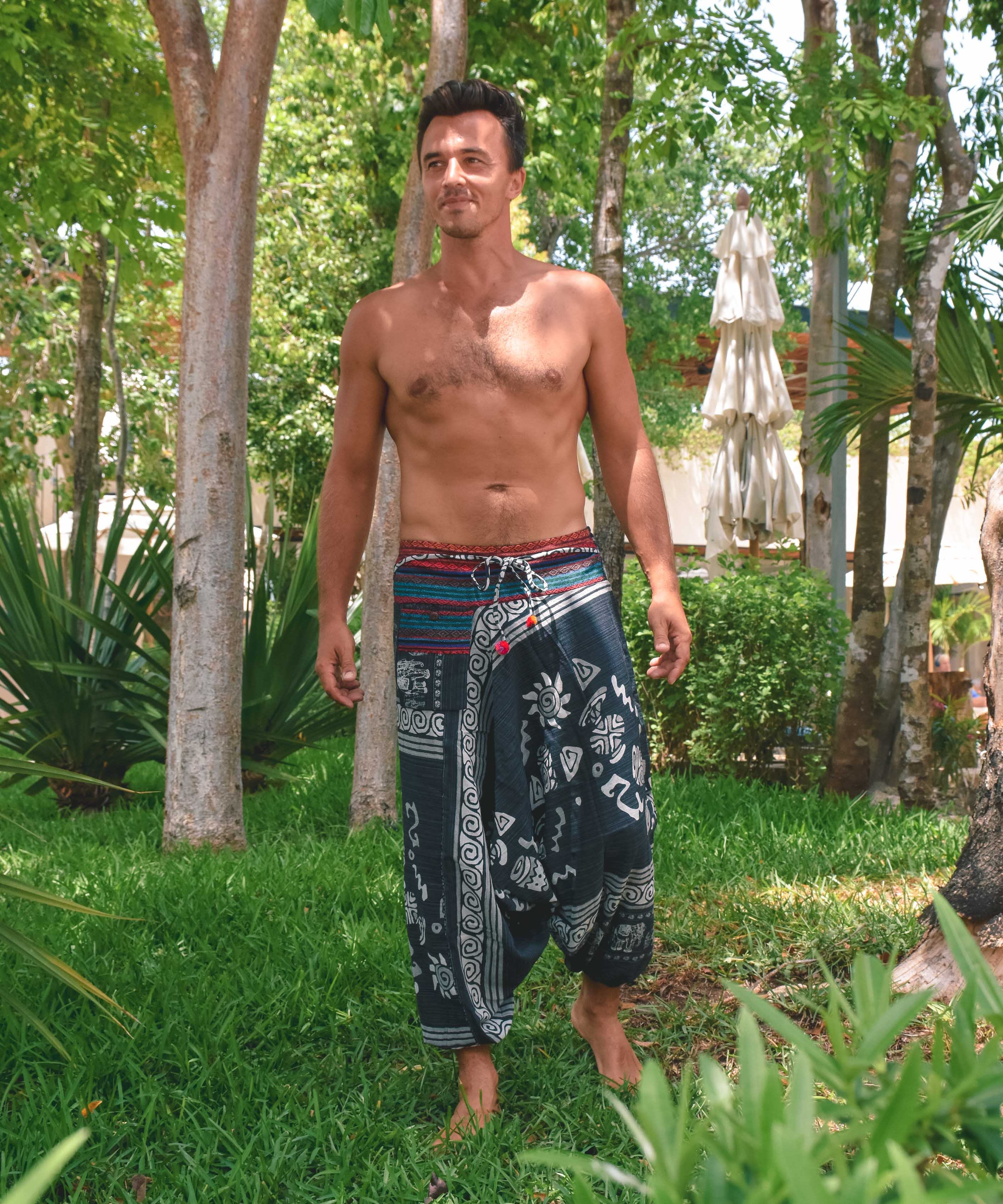 CABO TRIBAL PANTS Elepanta Tribal Pants - Buy Today Elephant Pants Jewelry And Bohemian Clothes Handmade In Thailand Help To Save The Elephants FairTrade And Vegan