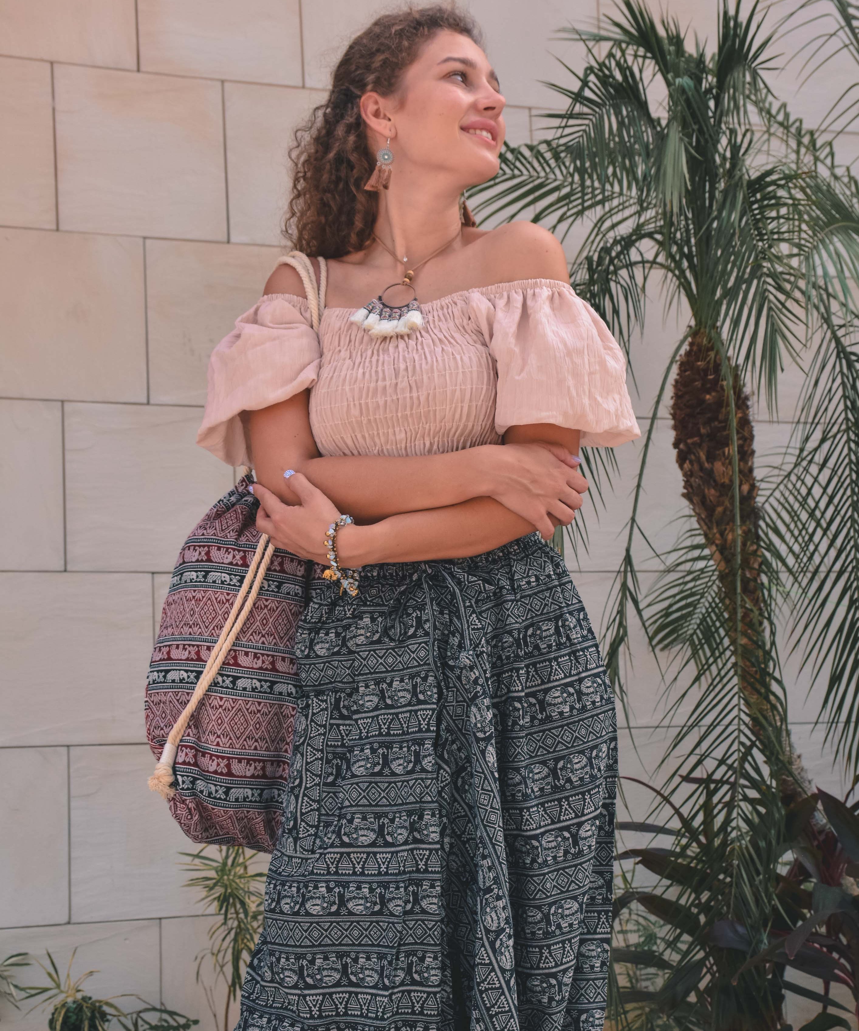 TAHITI NECKLACE Elepanta Necklaces - Buy Today Elephant Pants Jewelry And Bohemian Clothes Handmade In Thailand Help To Save The Elephants FairTrade And Vegan
