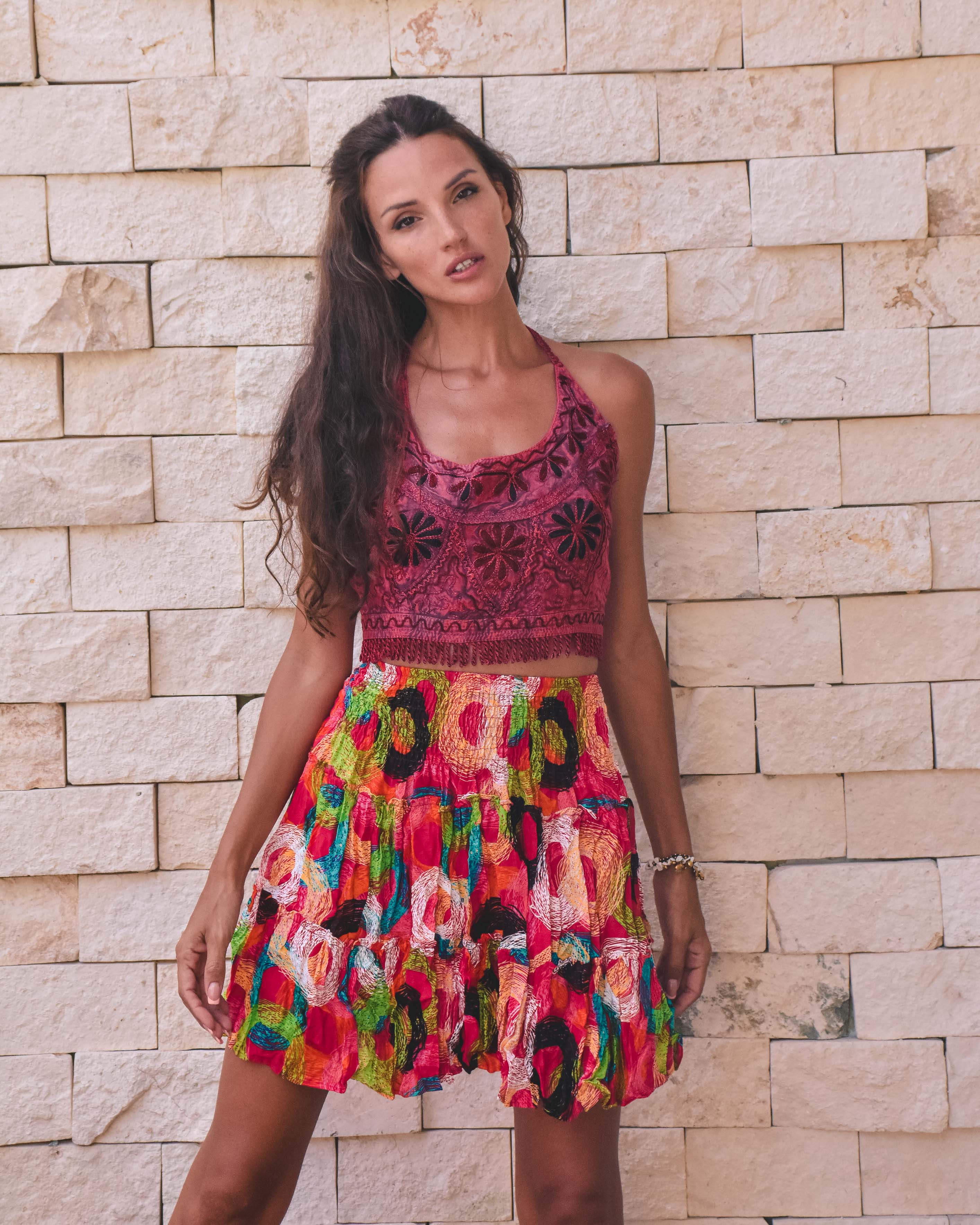 ELEPANTA SKIRT Elepanta Skirts - Buy Today Elephant Pants Jewelry And Bohemian Clothes Handmade In Thailand Help To Save The Elephants FairTrade And Vegan