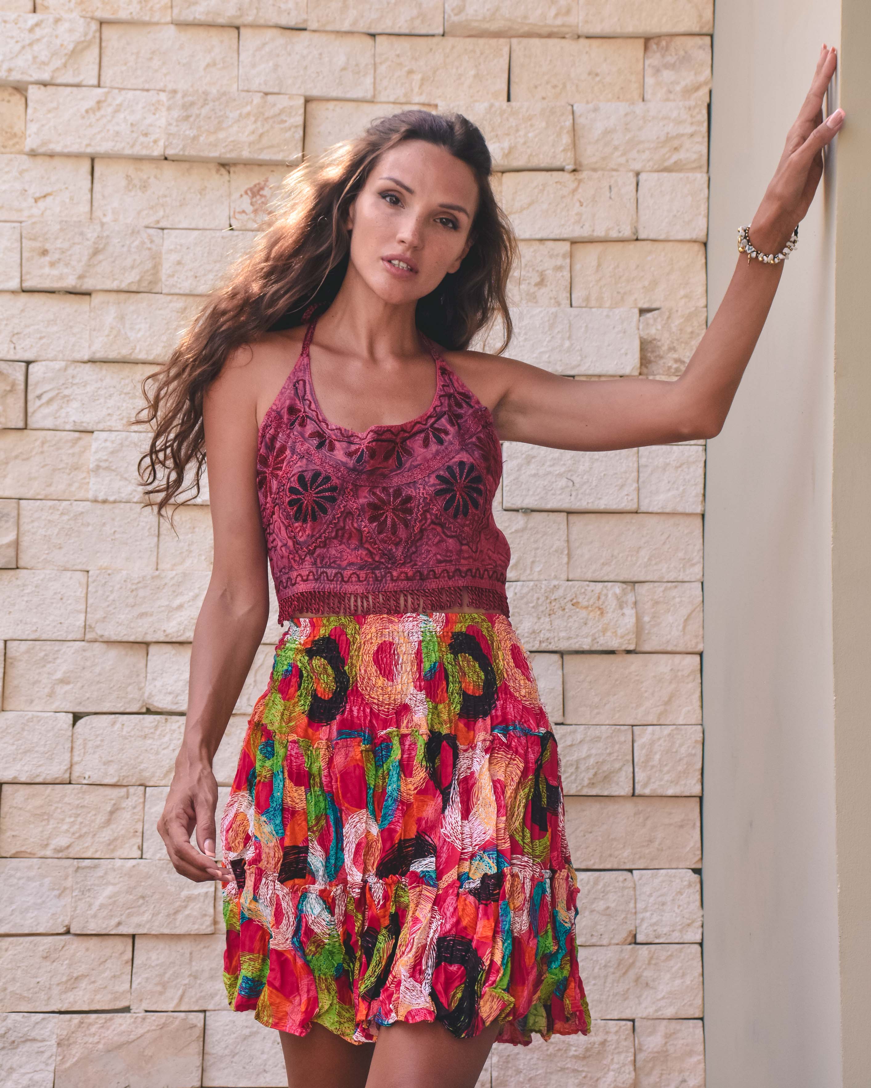 ELEPANTA SKIRT Elepanta Skirts - Buy Today Elephant Pants Jewelry And Bohemian Clothes Handmade In Thailand Help To Save The Elephants FairTrade And Vegan