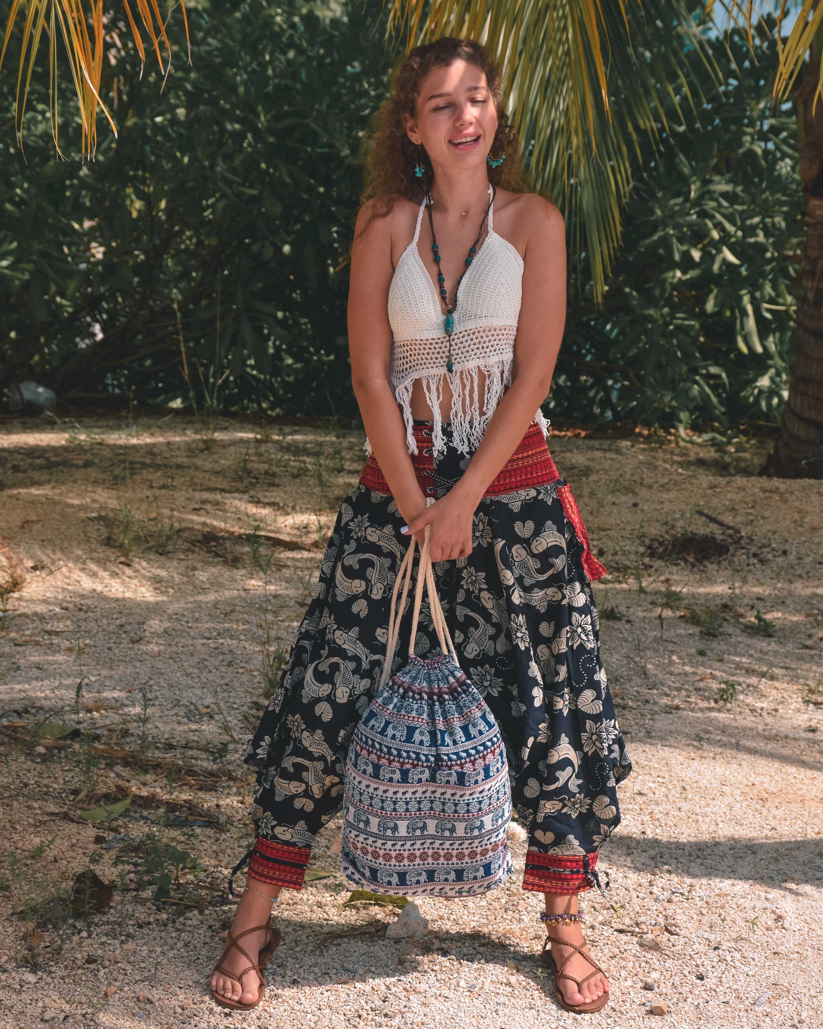 NARA SAMURAI PANTS Elepanta Samurai Pants - Buy Today Elephant Pants Jewelry And Bohemian Clothes Handmade In Thailand Help To Save The Elephants FairTrade And Vegan