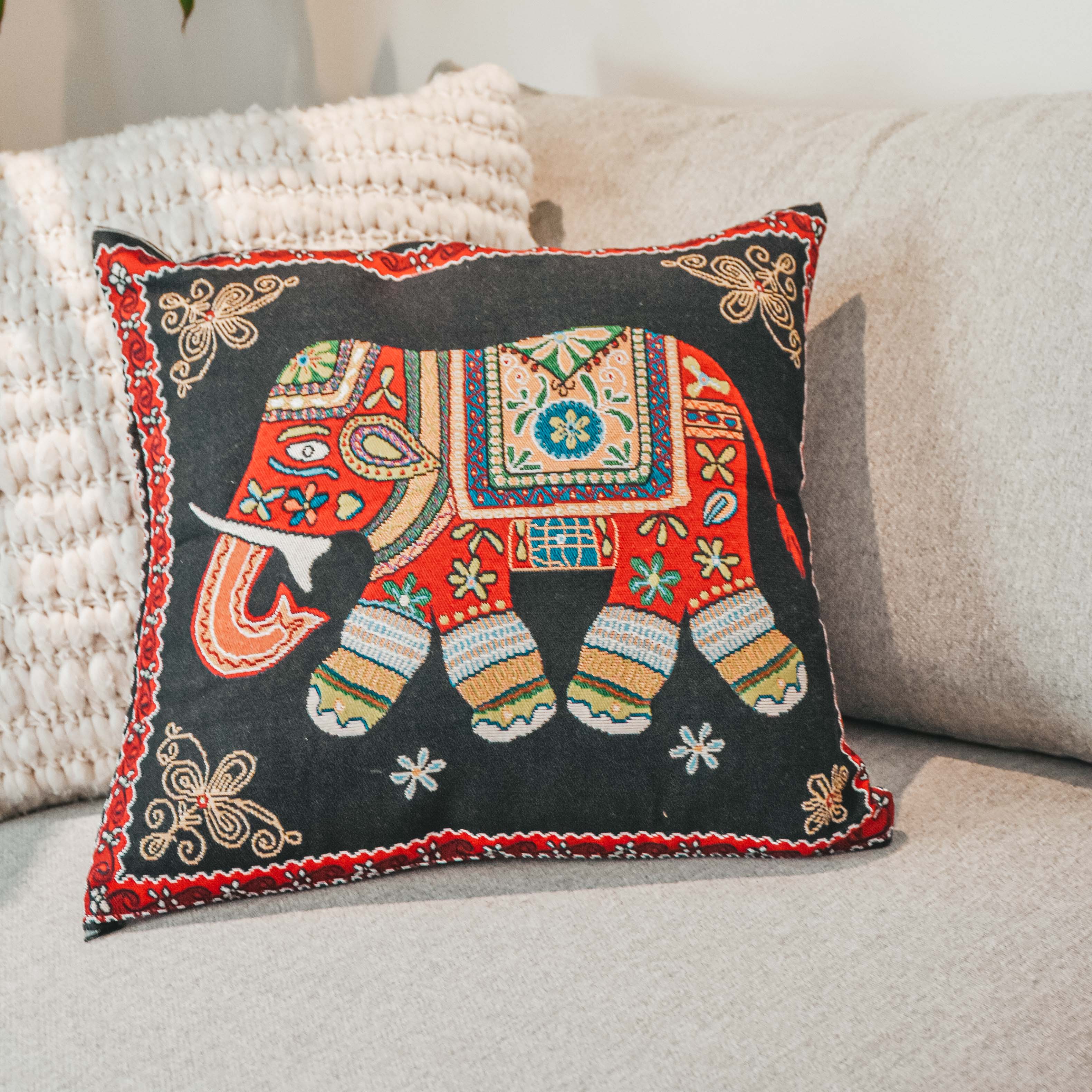 CEBU PILLOW COVER Elepanta Pillows - Buy Today Elephant Pants Jewelry And Bohemian Clothes Handmade In Thailand Help To Save The Elephants FairTrade And Vegan