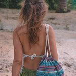JEBEL DRAWSTRING BAG Elepanta Travel Bags - Buy Today Elephant Pants Jewelry And Bohemian Clothes Handmade In Thailand Help To Save The Elephants FairTrade And Vegan
