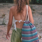 JEBEL DRAWSTRING BAG Elepanta Travel Bags - Buy Today Elephant Pants Jewelry And Bohemian Clothes Handmade In Thailand Help To Save The Elephants FairTrade And Vegan