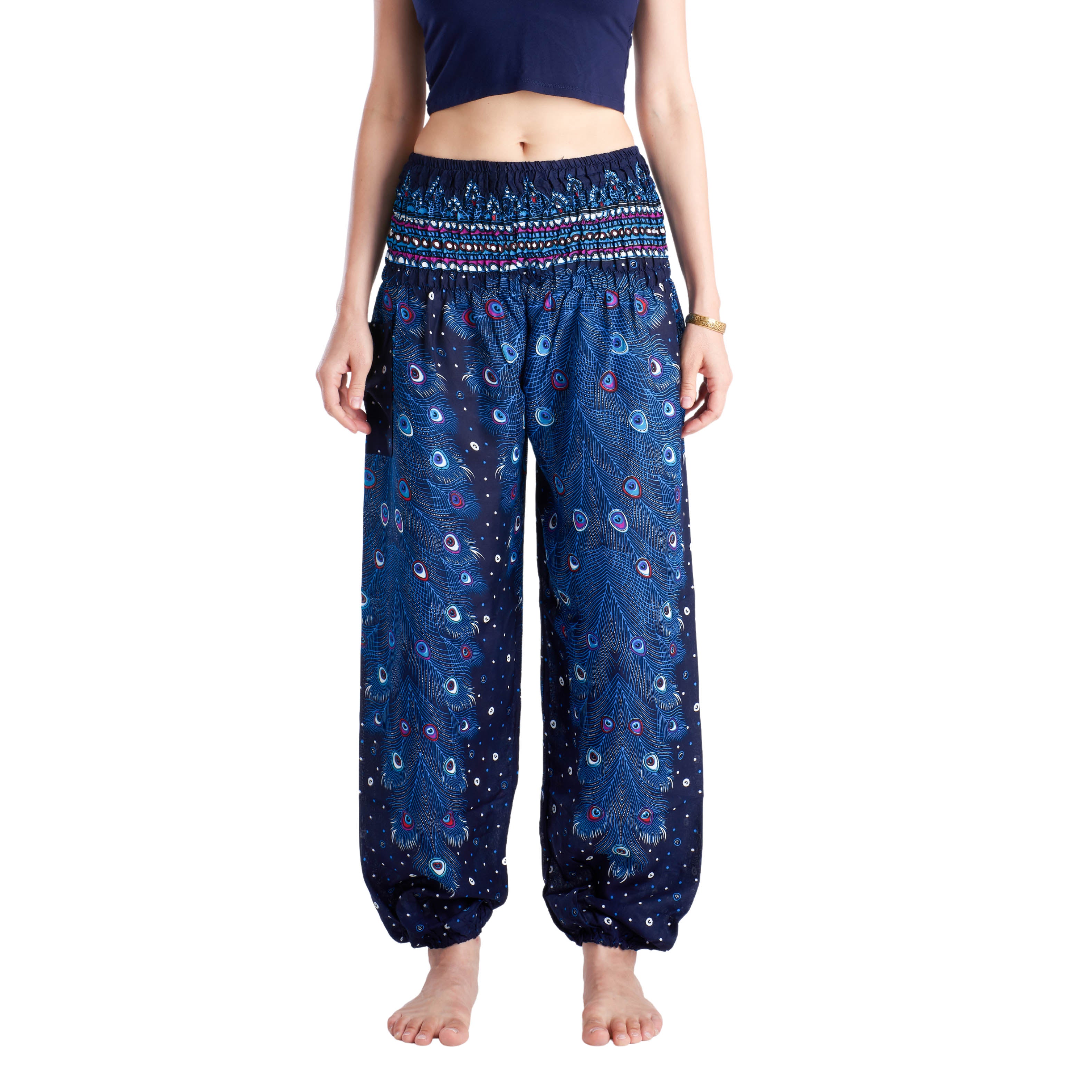 TAHITI PANTS - Elastic Waist Elepanta Elastic Waist Pants - Buy Today Elephant Pants Jewelry And Bohemian Clothes Handmade In Thailand Help To Save The Elephants FairTrade And Vegan