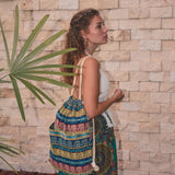 SAVANNA DRAWSTRING BAG Elepanta Travel Bags - Buy Today Elephant Pants Jewelry And Bohemian Clothes Handmade In Thailand Help To Save The Elephants FairTrade And Vegan
