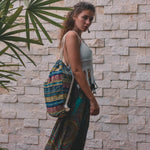 SAVANNA DRAWSTRING BAG Elepanta Travel Bags - Buy Today Elephant Pants Jewelry And Bohemian Clothes Handmade In Thailand Help To Save The Elephants FairTrade And Vegan