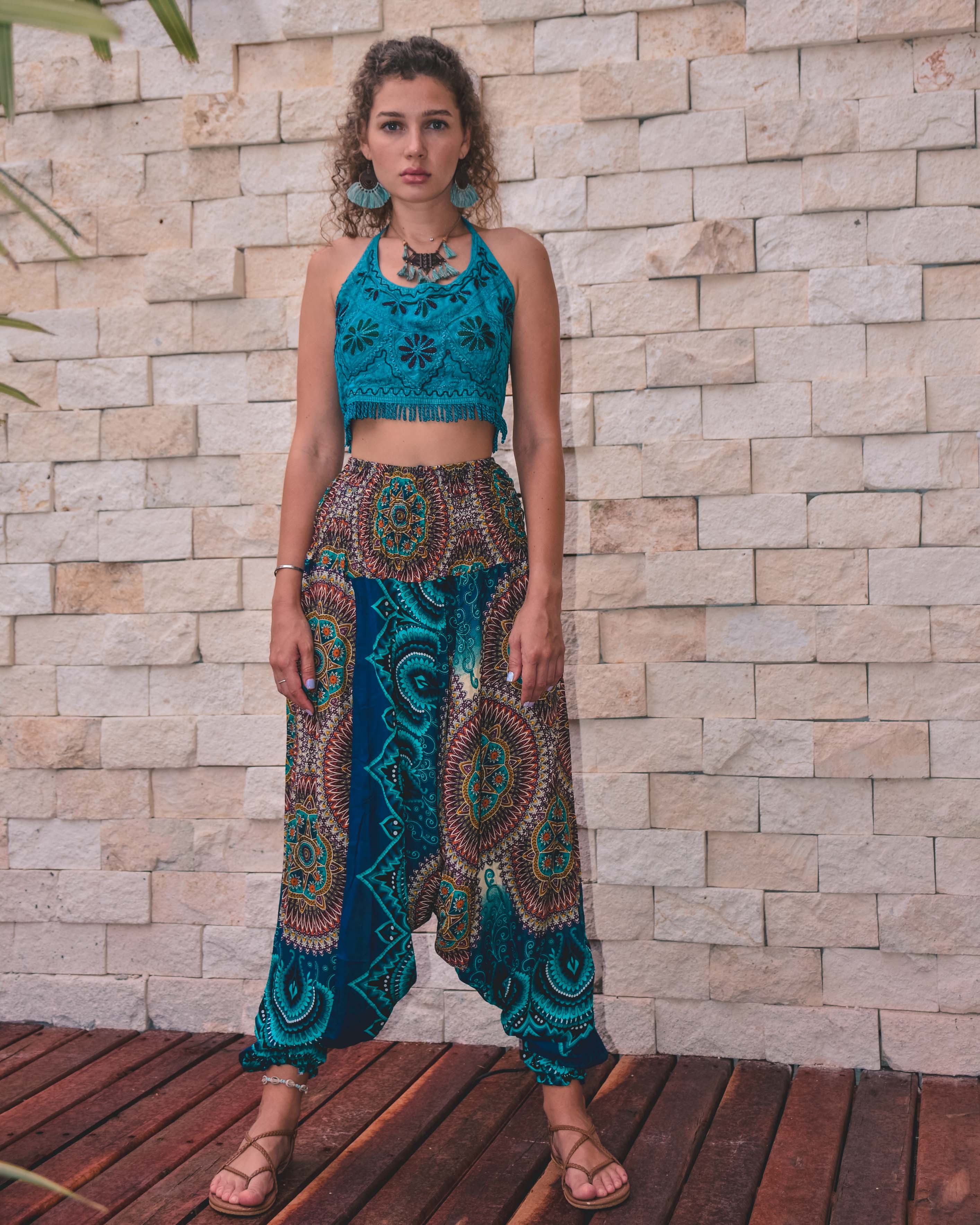 AMALFI YOGA PANTS Elepanta Aladdin Pants - Buy Today Elephant Pants Jewelry And Bohemian Clothes Handmade In Thailand Help To Save The Elephants FairTrade And Vegan