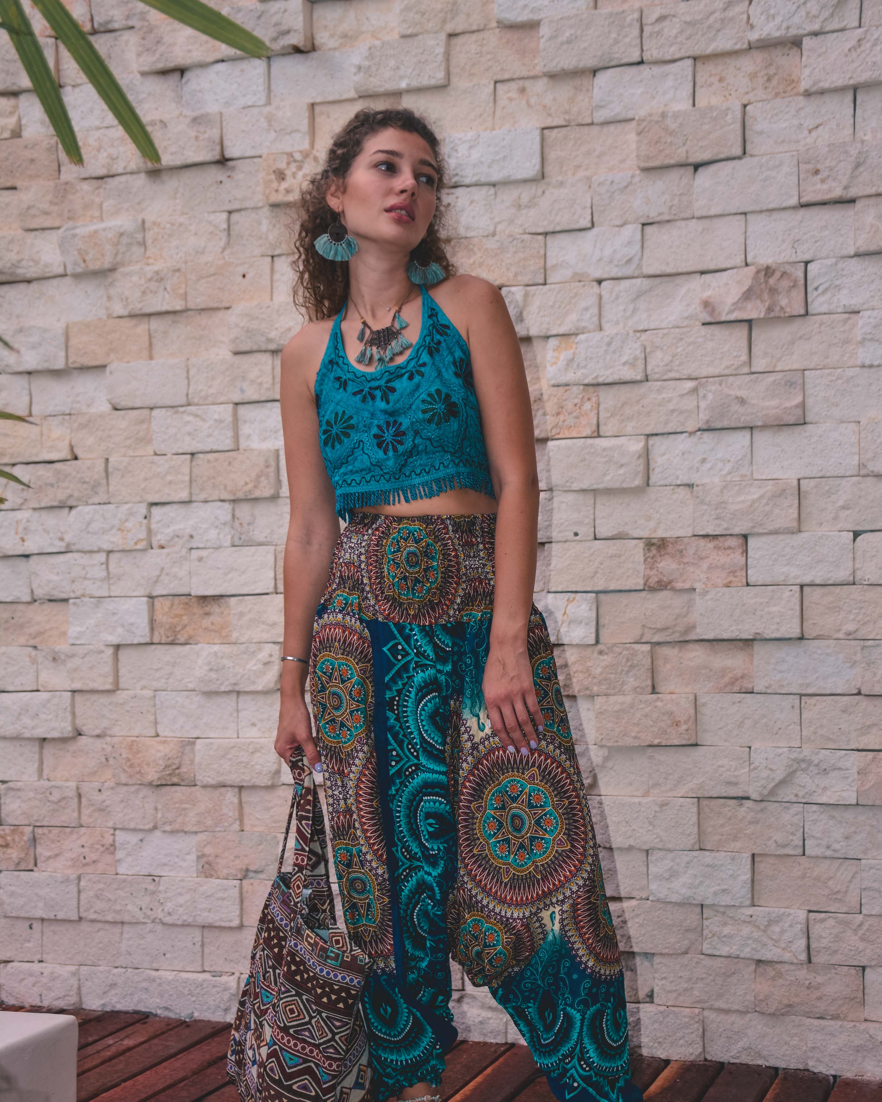 AMALFI YOGA PANTS Elepanta Aladdin Pants - Buy Today Elephant Pants Jewelry And Bohemian Clothes Handmade In Thailand Help To Save The Elephants FairTrade And Vegan