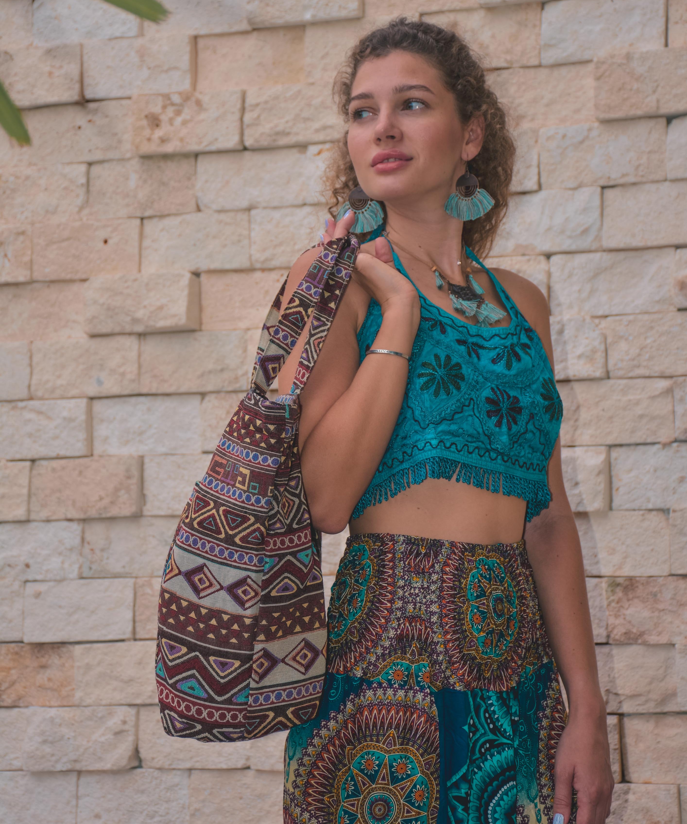 JAIPUR TOP Elepanta Women's Top - Buy Today Elephant Pants Jewelry And Bohemian Clothes Handmade In Thailand Help To Save The Elephants FairTrade And Vegan