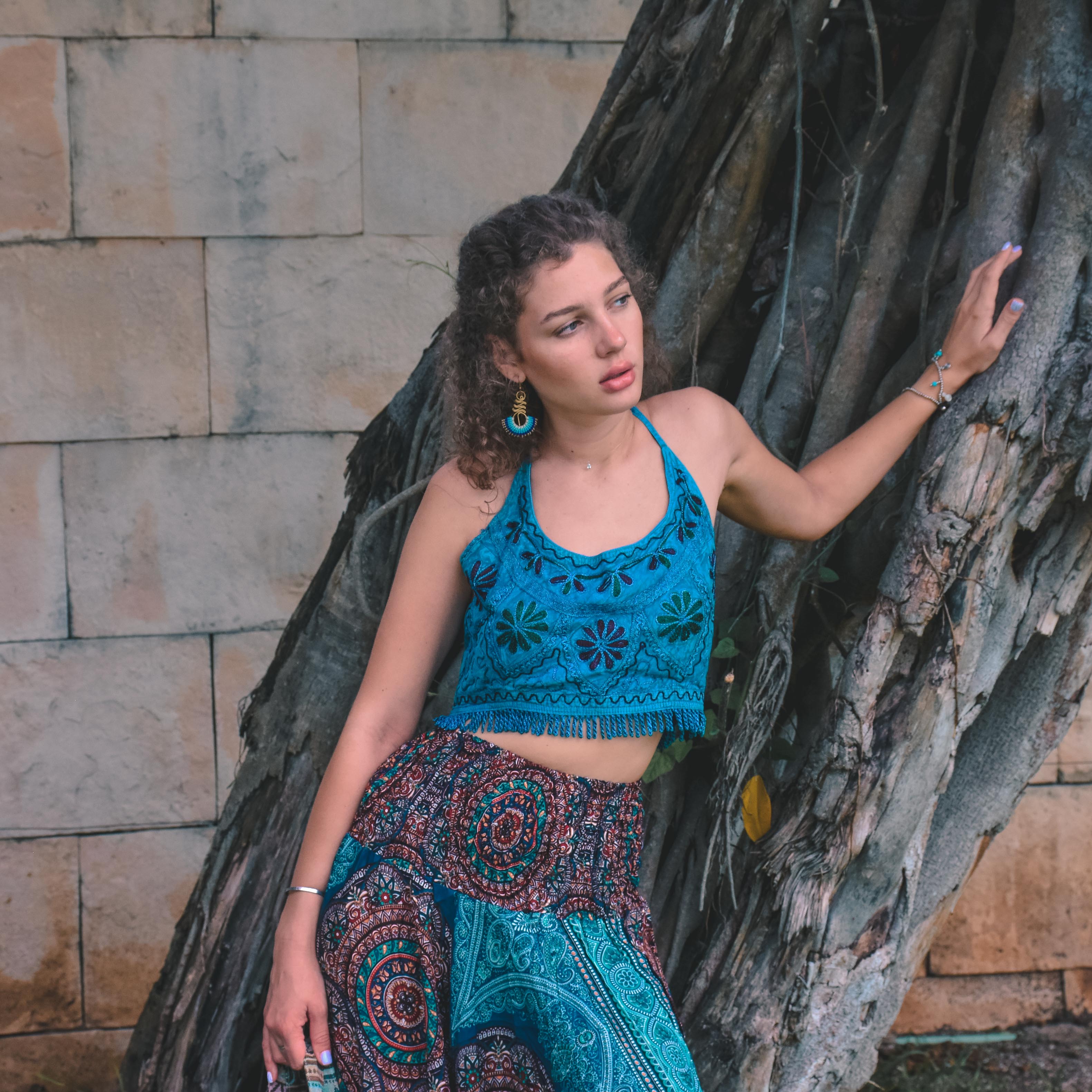 LOTUS EARRINGS Elepanta Earrings - Buy Today Elephant Pants Jewelry And Bohemian Clothes Handmade In Thailand Help To Save The Elephants FairTrade And Vegan