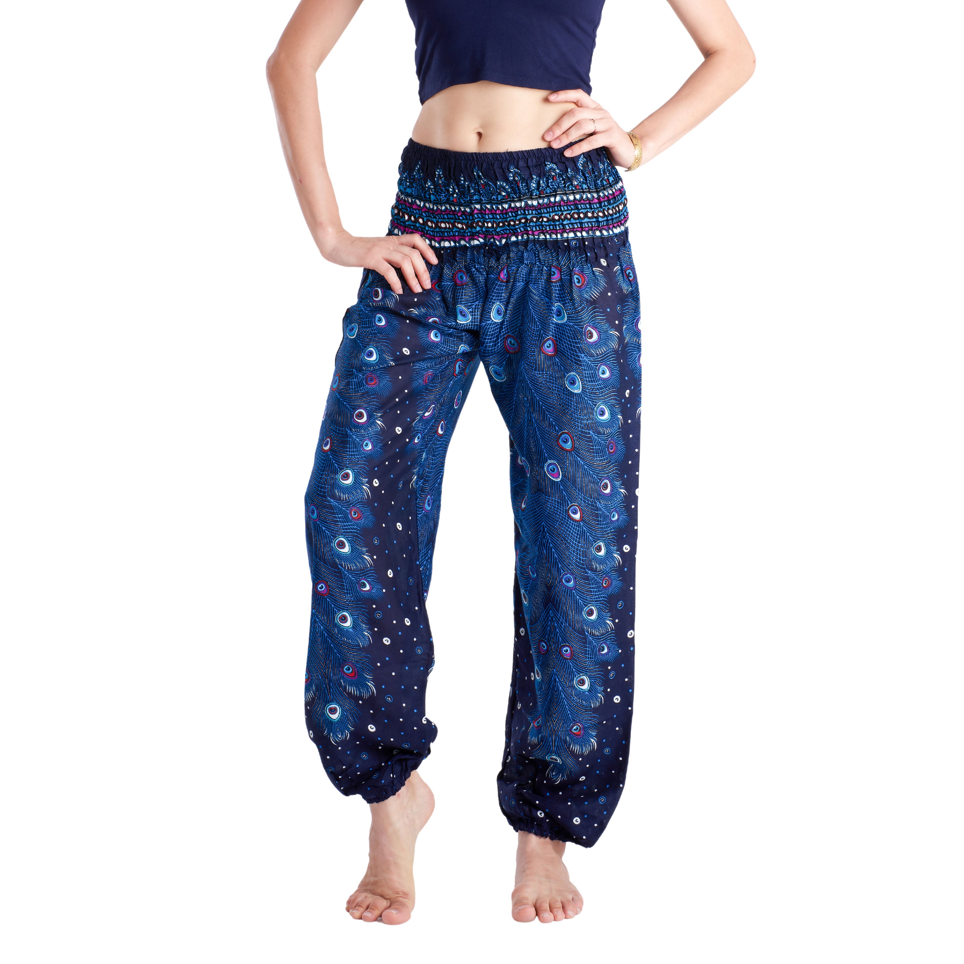 TAHITI PANTS - Elastic Waist Elepanta Elastic Waist Pants - Buy Today Elephant Pants Jewelry And Bohemian Clothes Handmade In Thailand Help To Save The Elephants FairTrade And Vegan