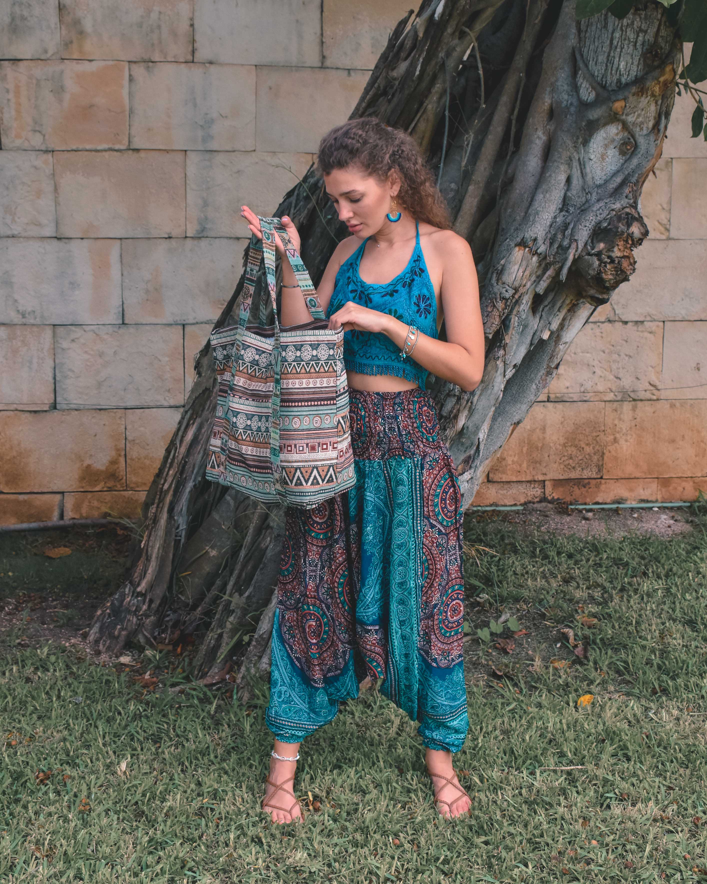 ZAMA YOGA PANTS Elepanta Aladdin Pants - Buy Today Elephant Pants Jewelry And Bohemian Clothes Handmade In Thailand Help To Save The Elephants FairTrade And Vegan