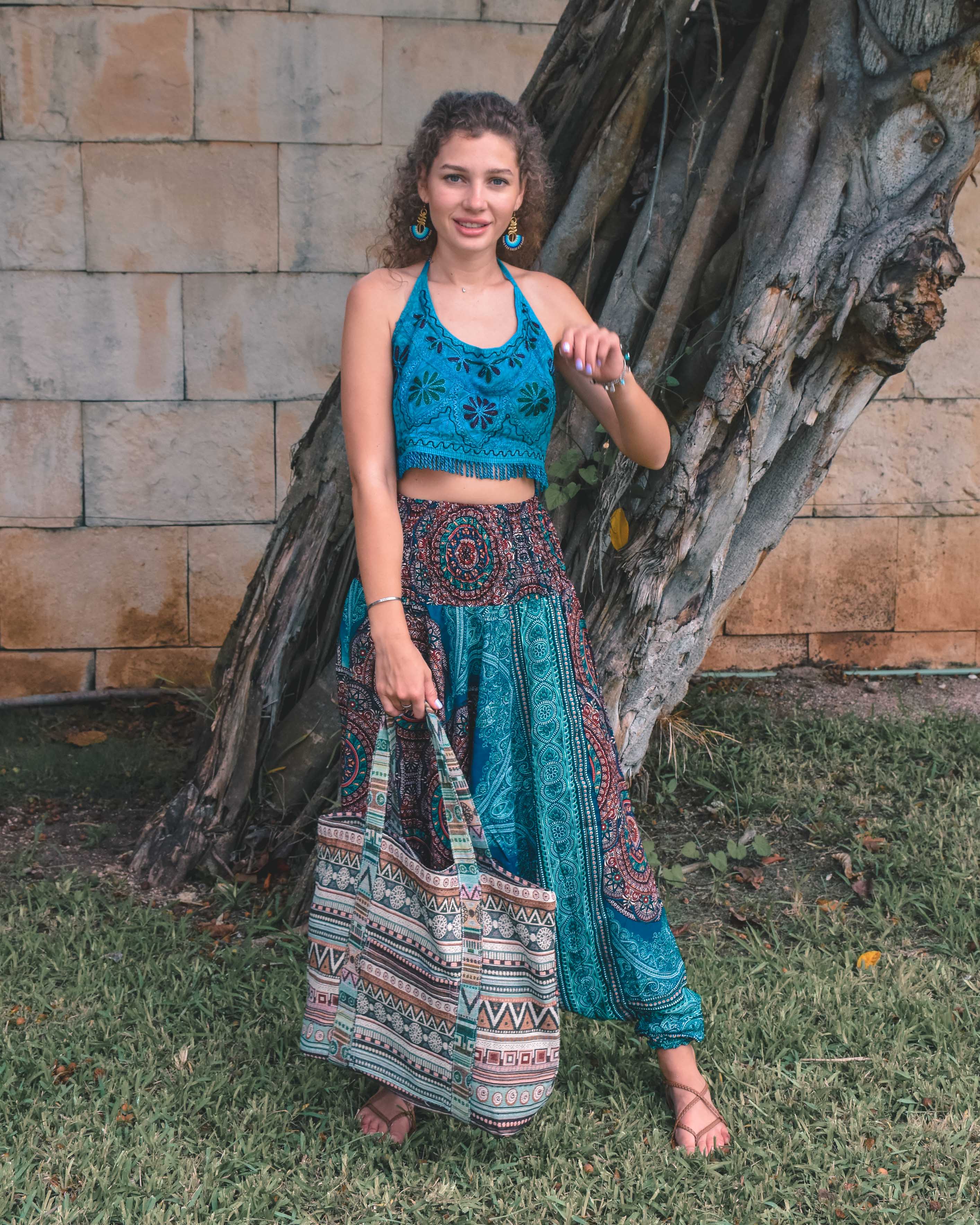 ZAMA YOGA PANTS Elepanta Aladdin Pants - Buy Today Elephant Pants Jewelry And Bohemian Clothes Handmade In Thailand Help To Save The Elephants FairTrade And Vegan